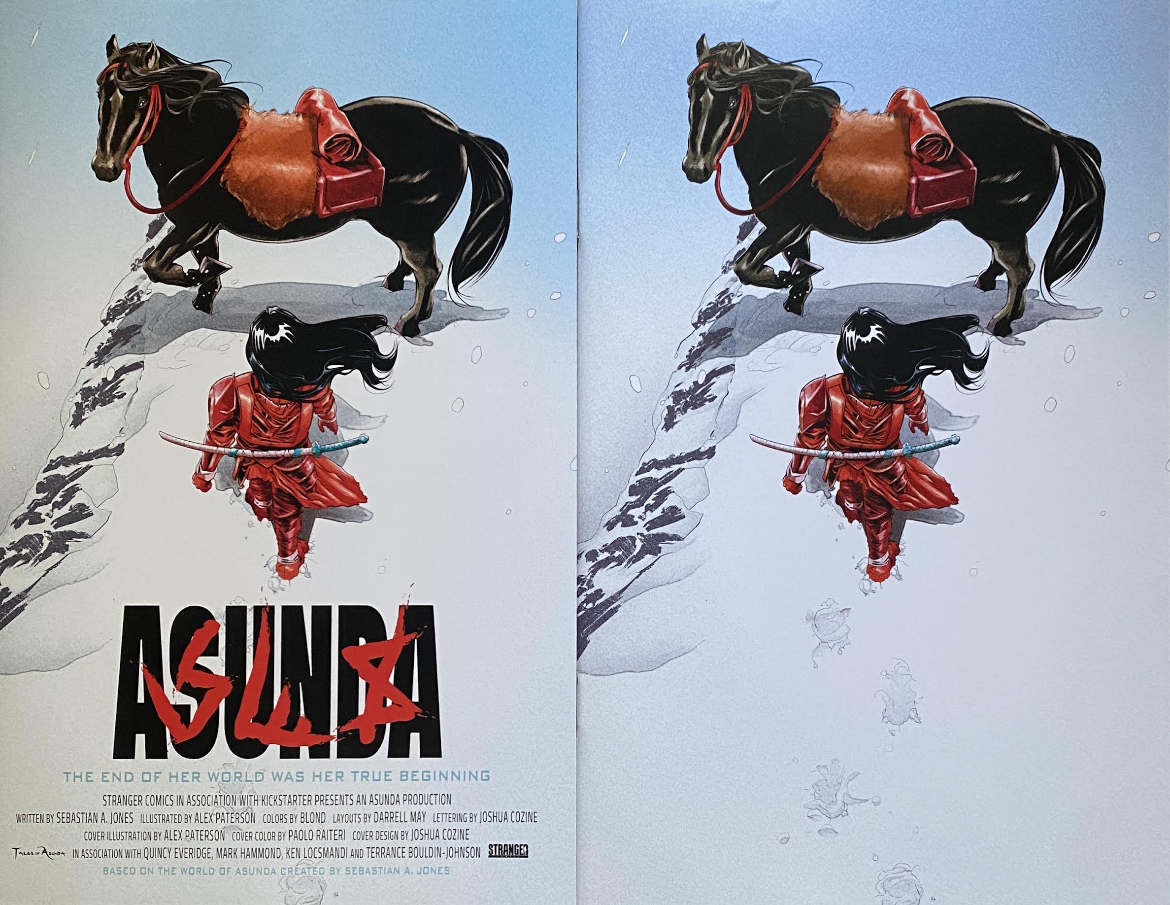 Tales of Asunda Vol. 2 #2: Disciple Alex Paterson Akira Homage