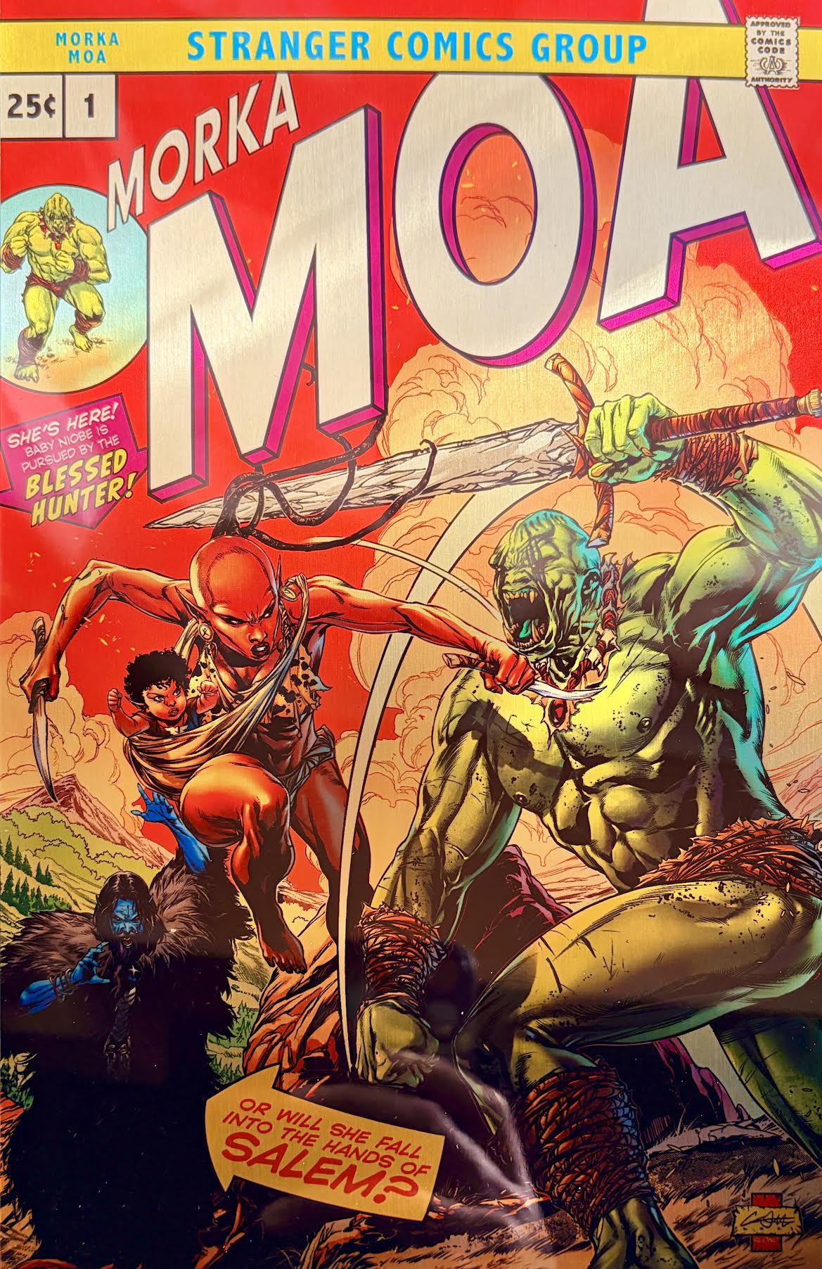 Morka Moa #1: Incredible Hulk #181 Homage - Caanan White