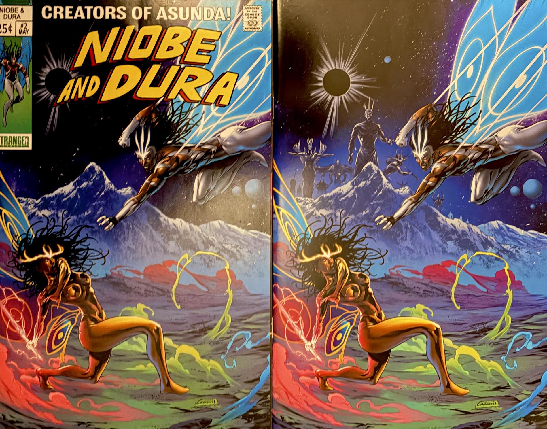 Niobe & Dura #2: Silver Surfer Homage - Caanan White