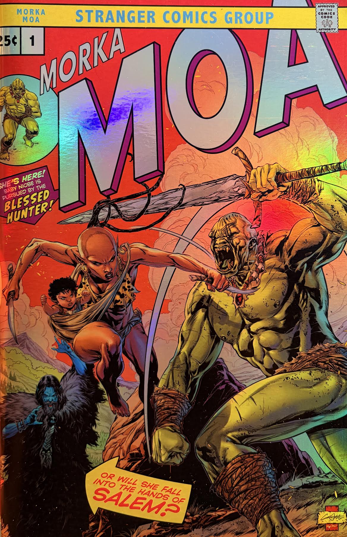 Morka Moa #1: Incredible Hulk #181 Homage - Caanan White