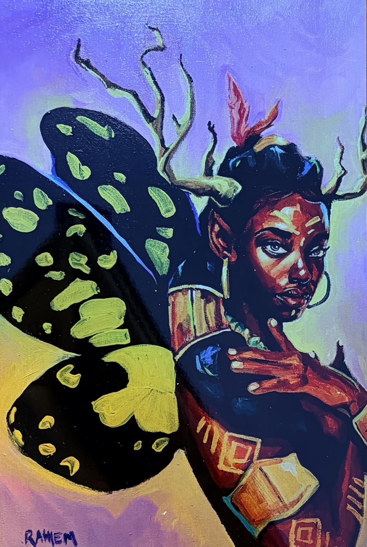 Niobe and Dura #1: Erykah Badu Homage - Raheim Milton