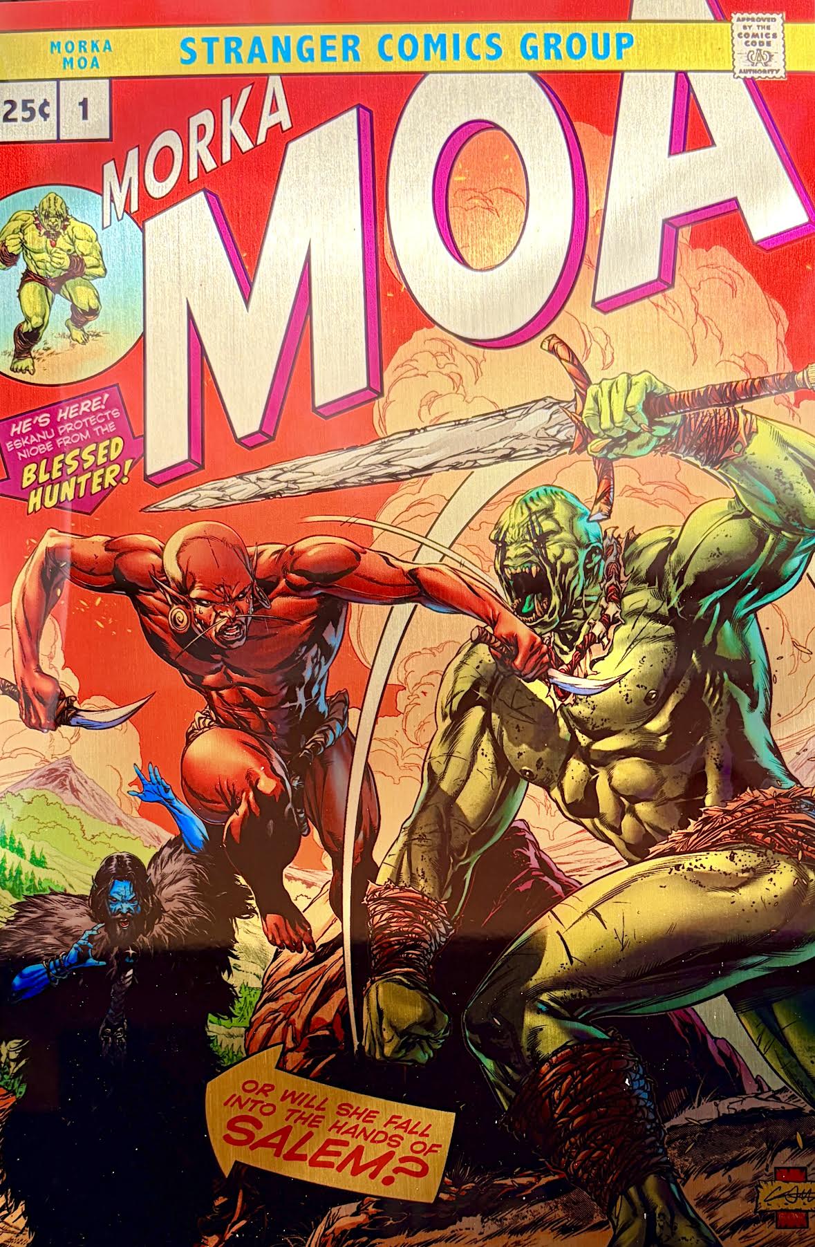 Morka Moa #1: Incredible Hulk #181 Homage - Caanan White