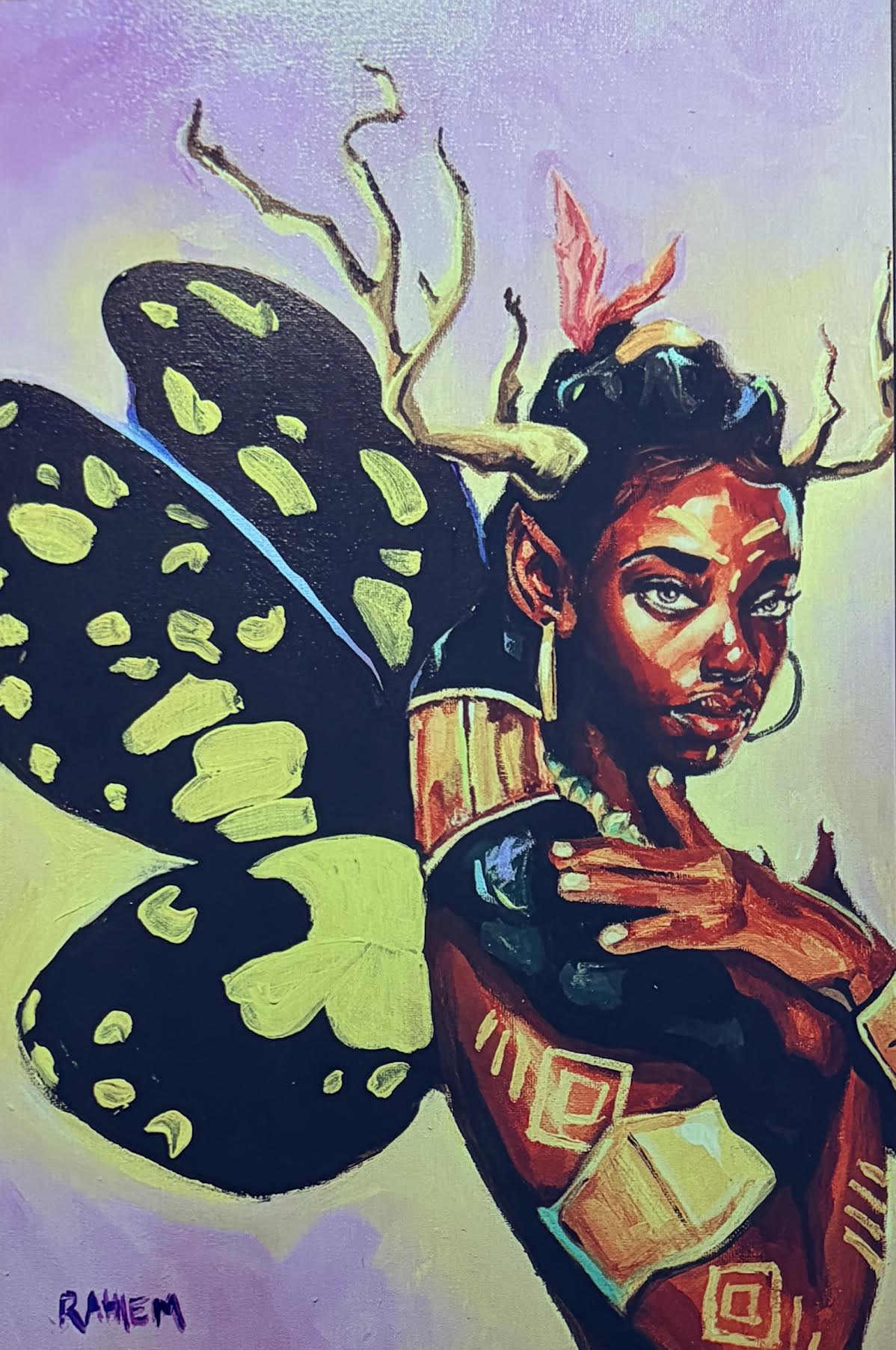 Niobe and Dura #1: Erykah Badu Homage - Raheim Milton