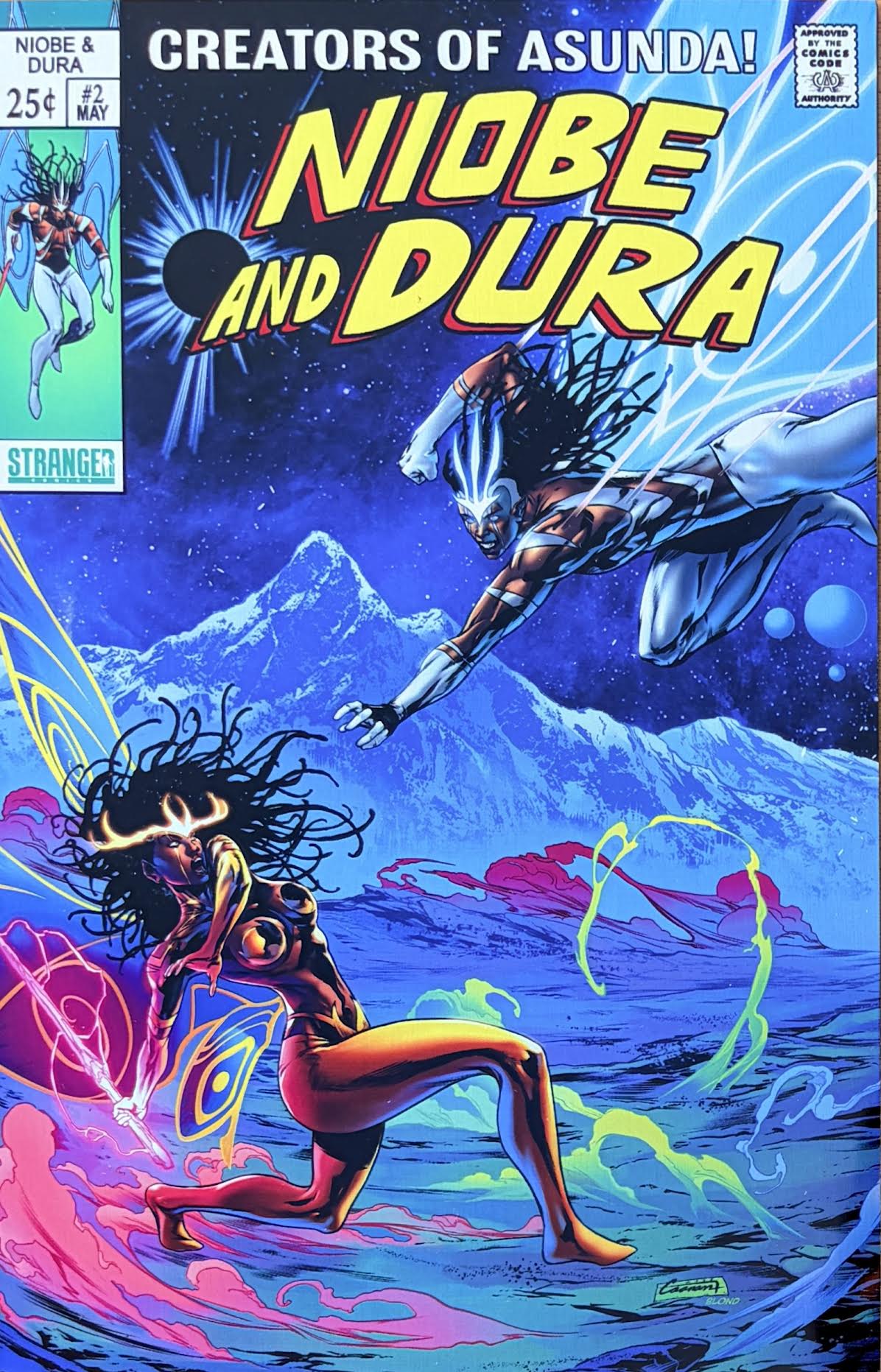 Niobe & Dura #2: Silver Surfer Homage - Caanan White