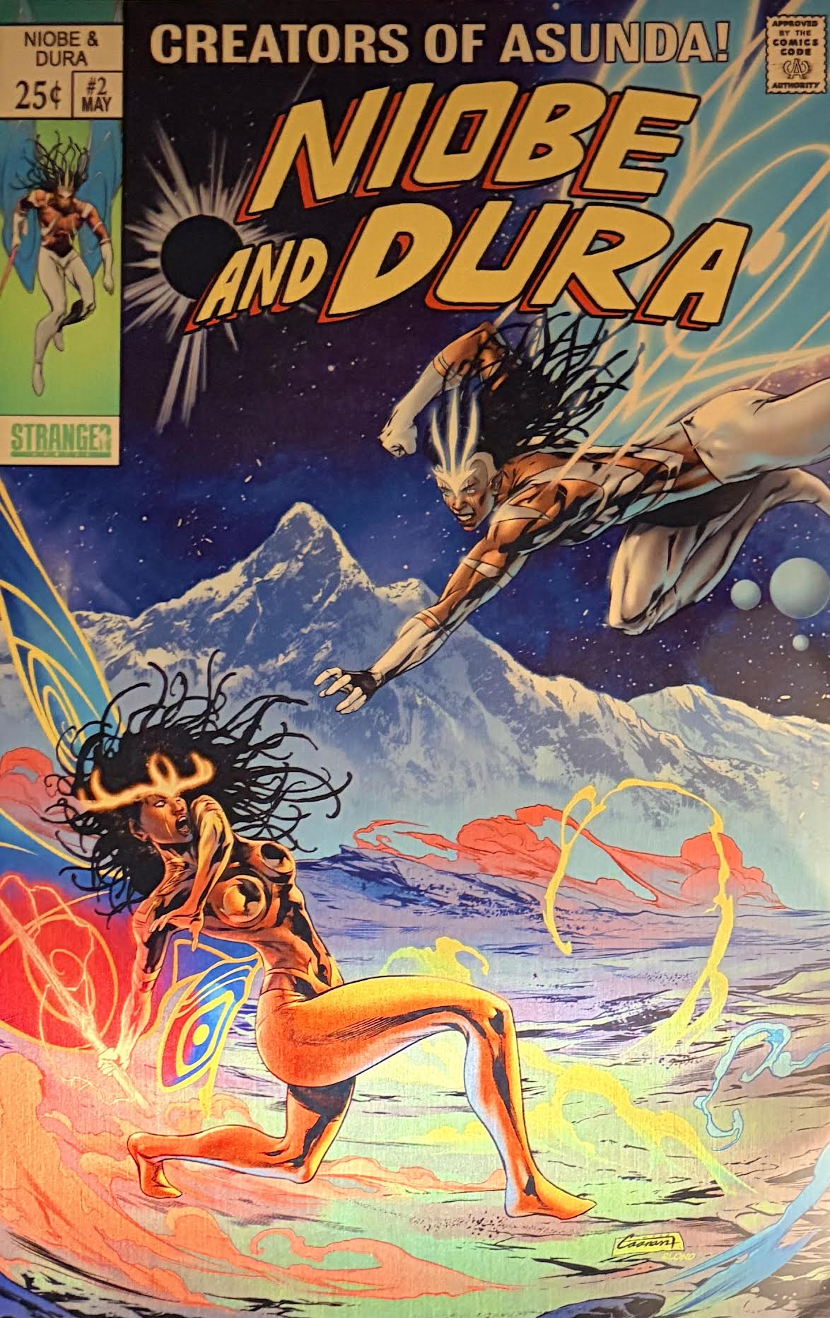 Niobe & Dura #2: Silver Surfer Homage - Caanan White