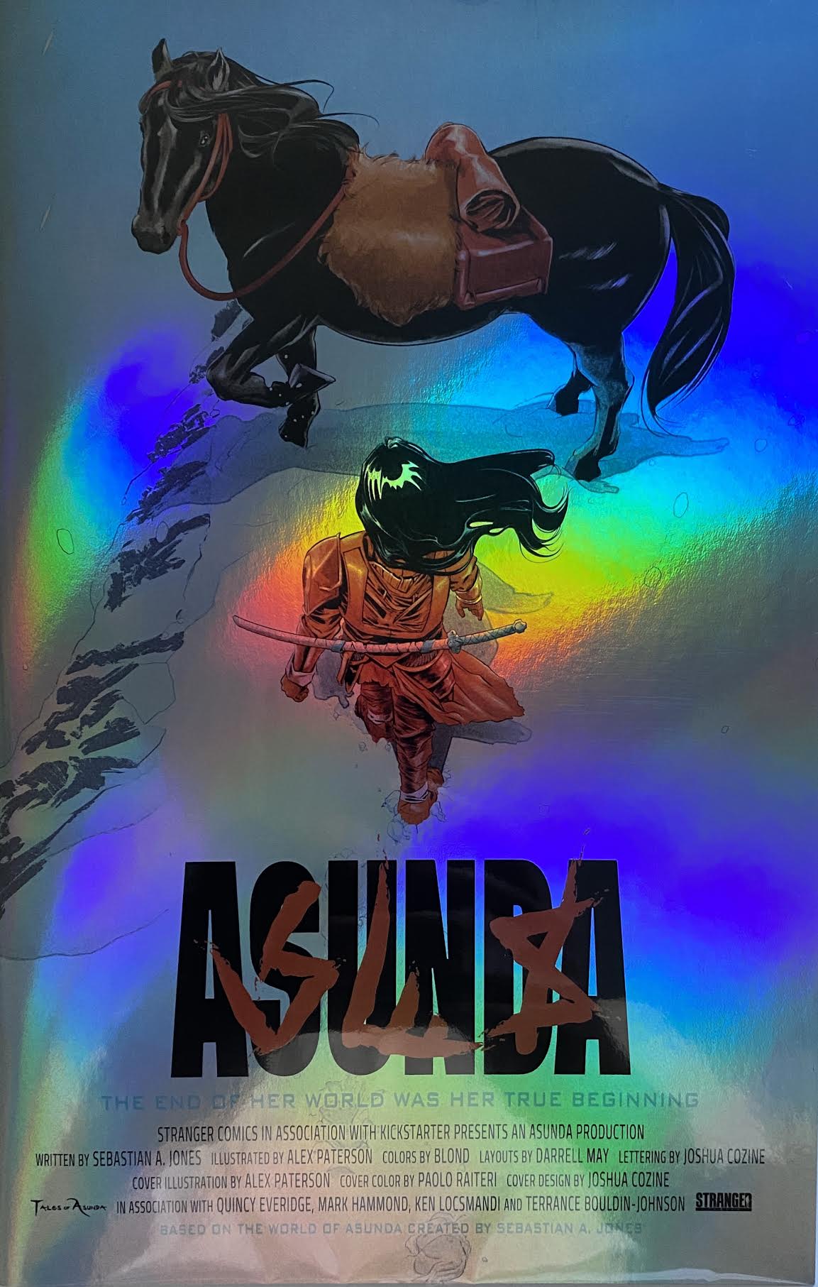 Tales of Asunda Vol. 2 #2: Disciple Alex Paterson Akira Homage