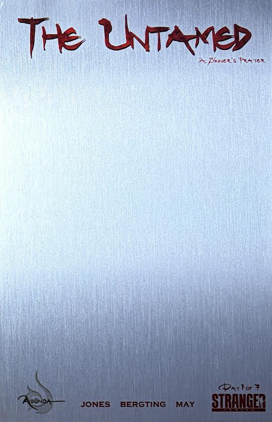 The Untamed: A Sinner's Prayer #1 Blank Sketch