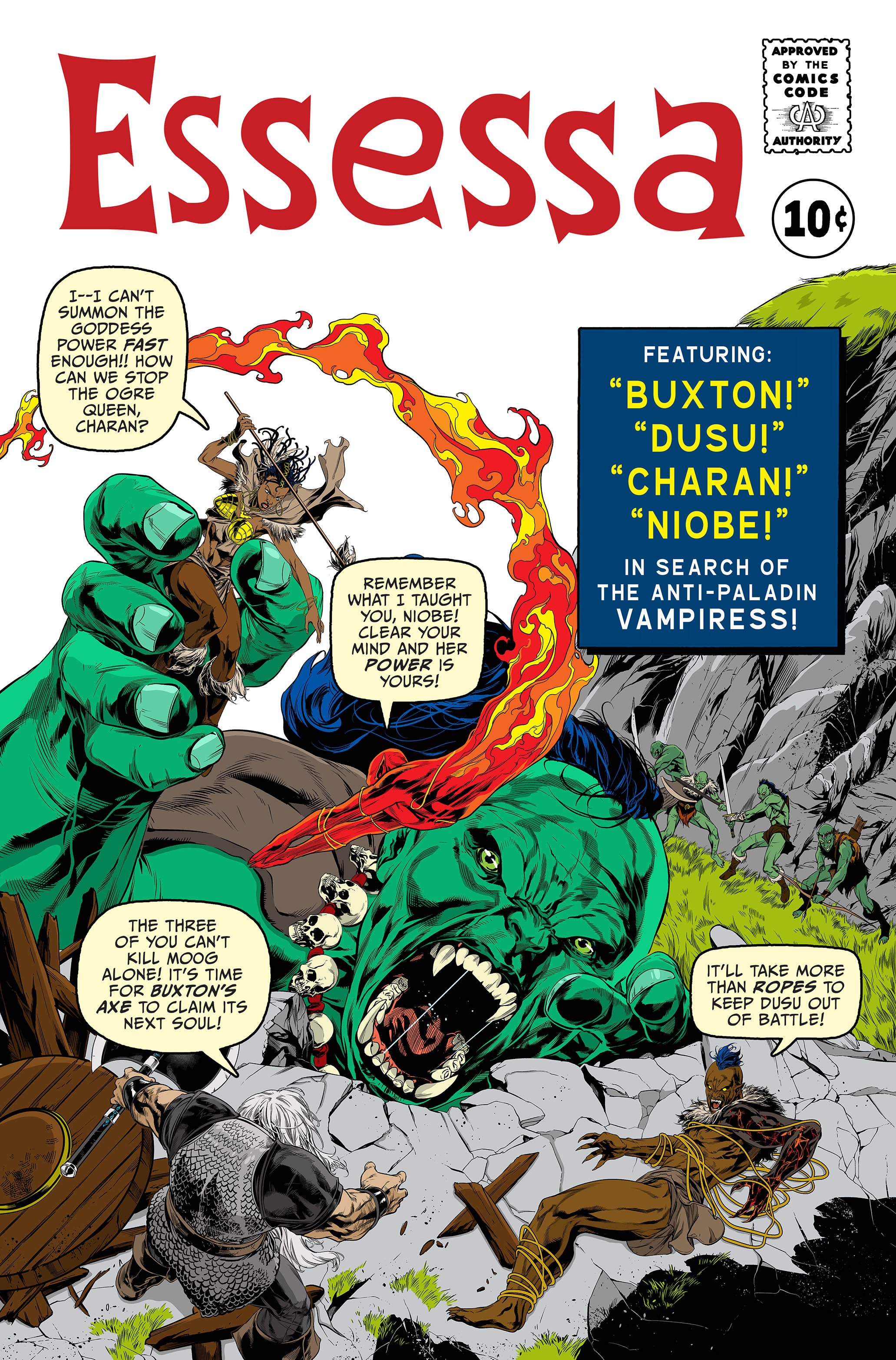 Essessa: The Fallen #1 - Jack Kirby Fantastic Four Homage