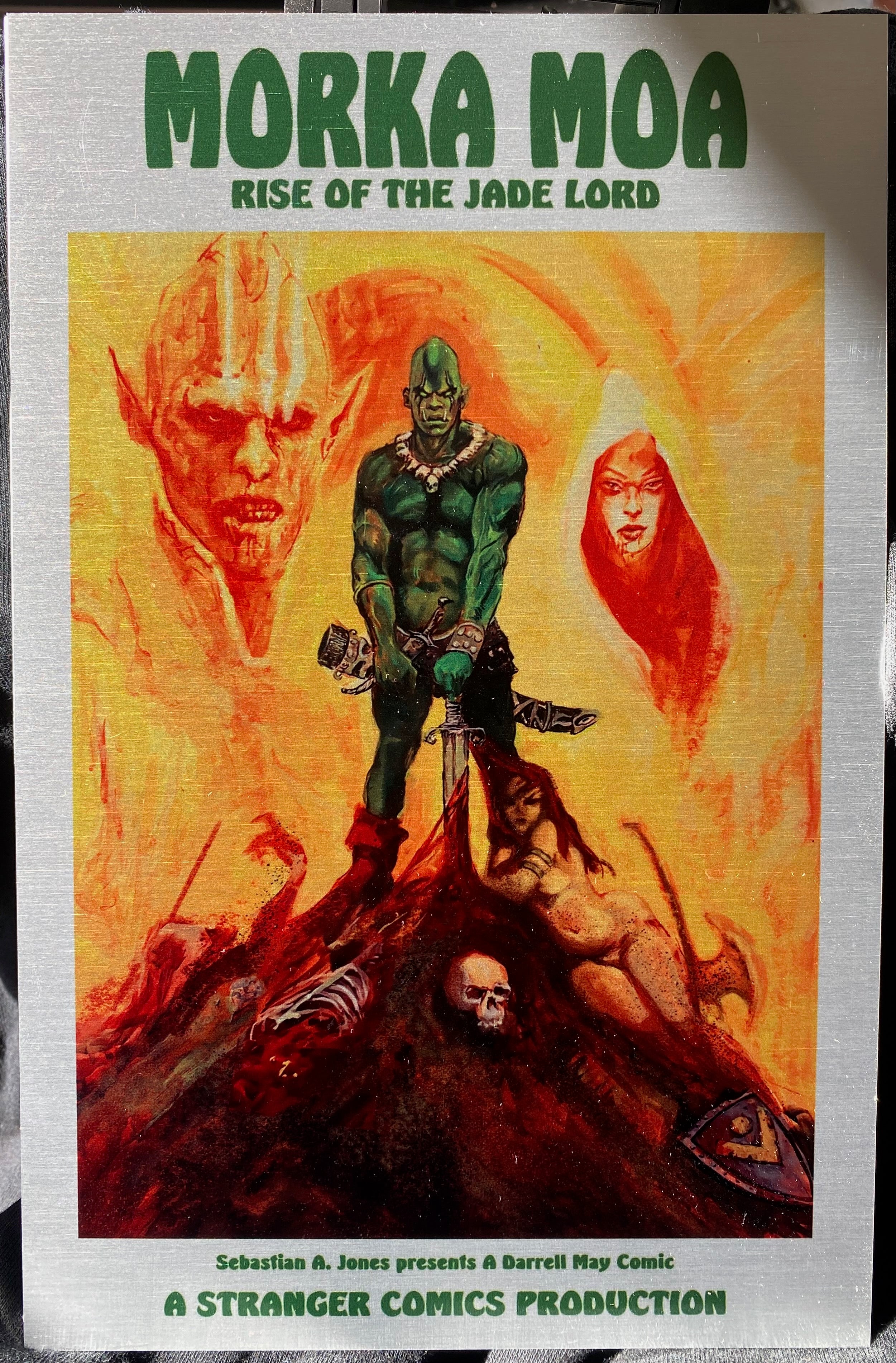 Morka Moa #3 Richard Thornsberry Conan Homage ECCC EXCLUSIVE