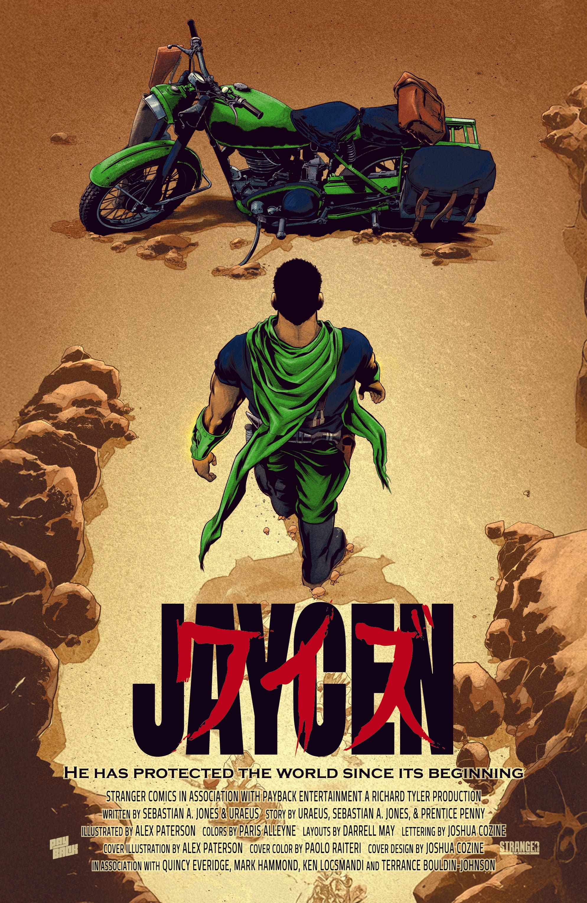 Jaycen Wise #1 Akira Homage 12th Man ECCC Exclusive