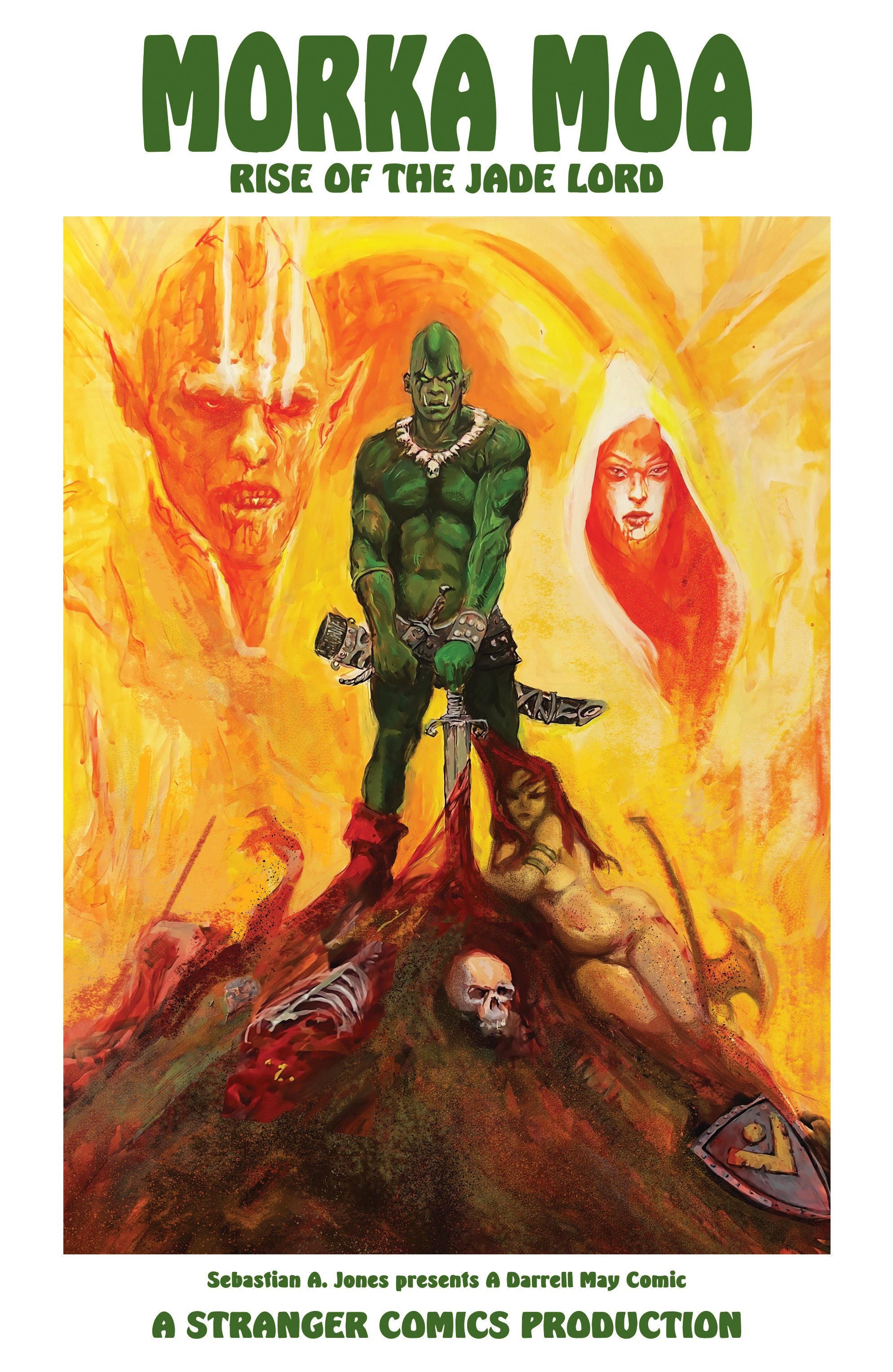 Morka Moa #3 Richard Thornsberry Conan Homage ECCC EXCLUSIVE