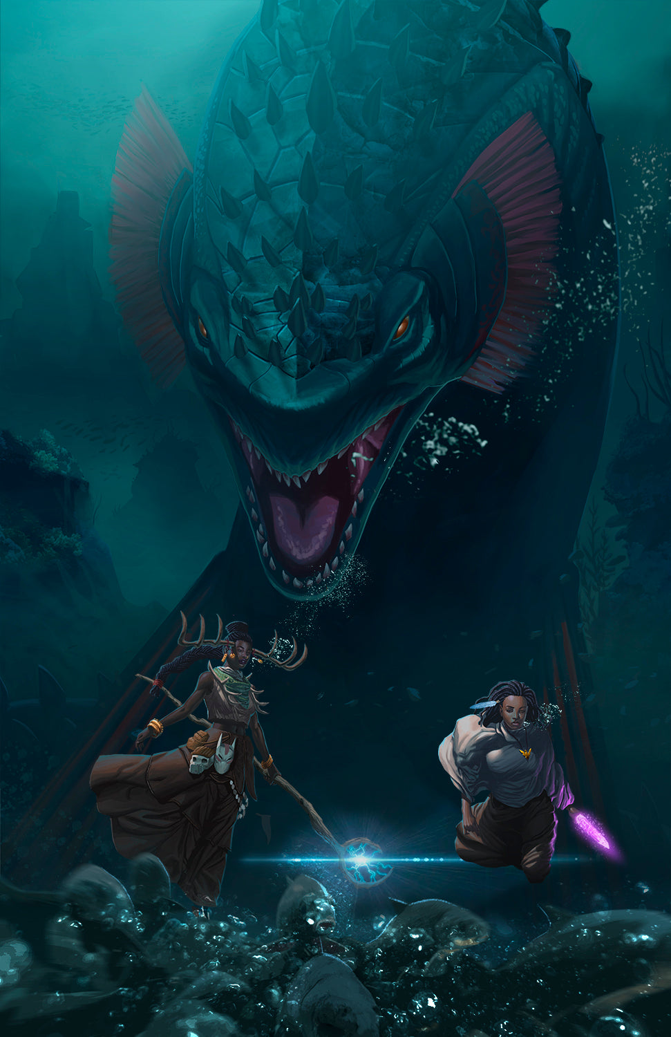 Niobe & Dura Mitchell 11x17 Print