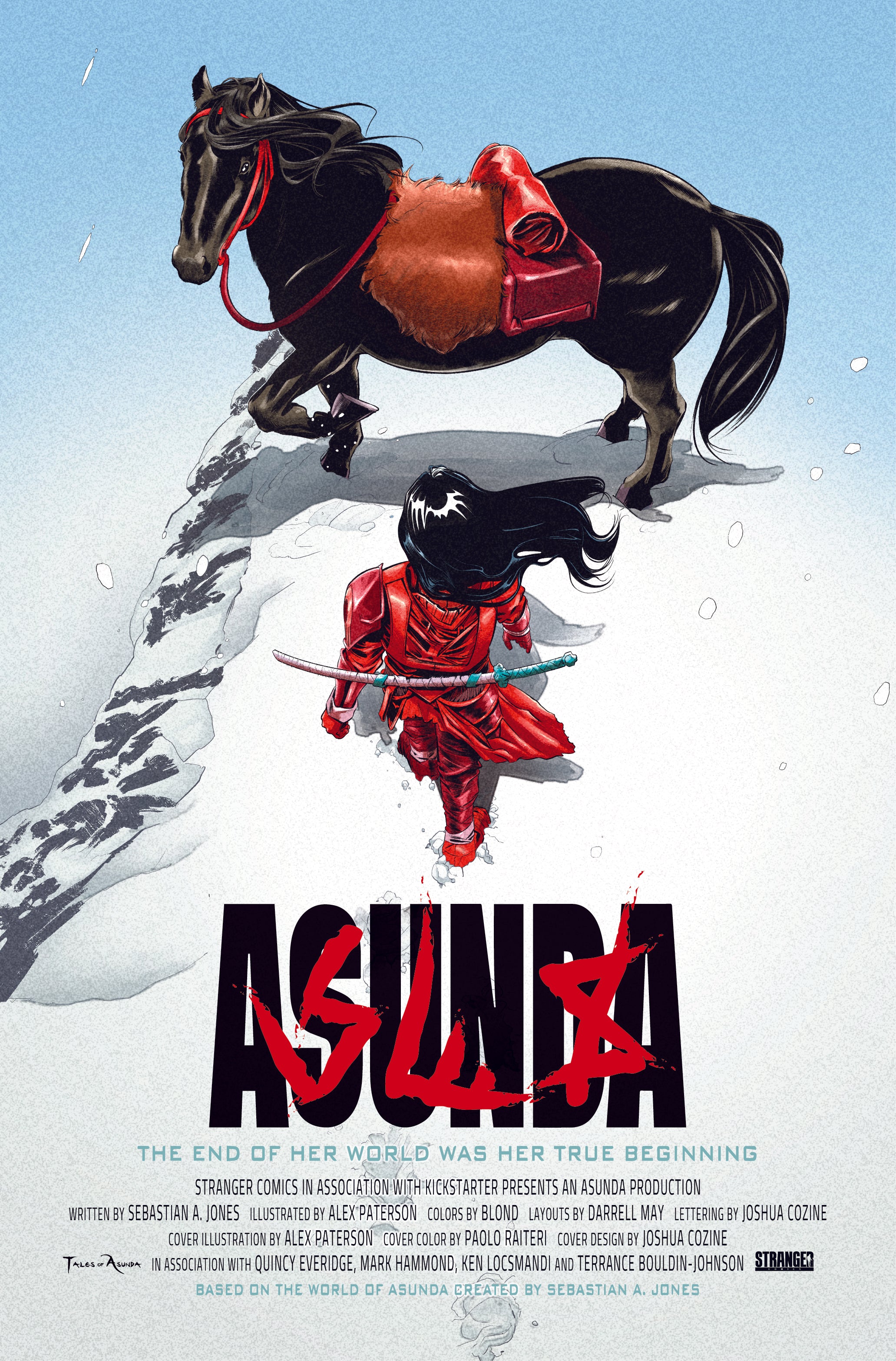 Tales of Asunda Vol. 2 #2: Disciple Alex Paterson Akira Homage