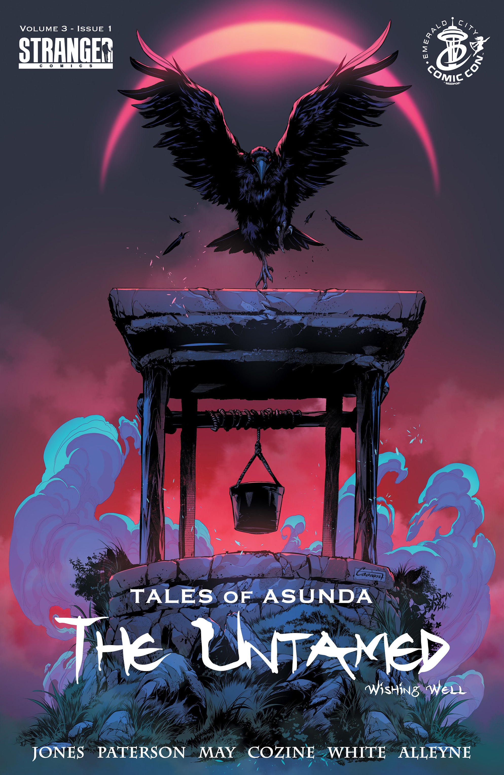 Tales of Asunda Vol. 3 #1 Untamed: Wishing Well Caanan White Inks ECCC Exclusive