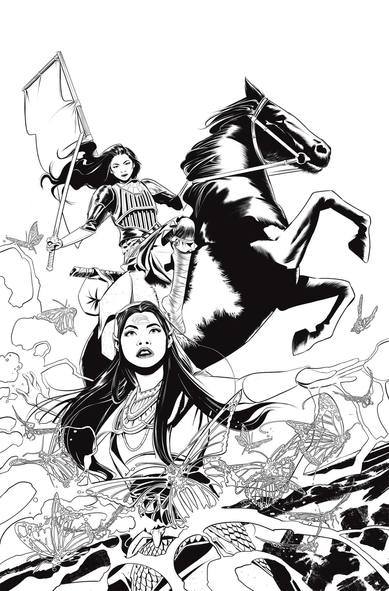 DECEMBER MYSTERY BOX w/Tales of Asunda #5 Mashae Patreon Exclusive Inks Preview