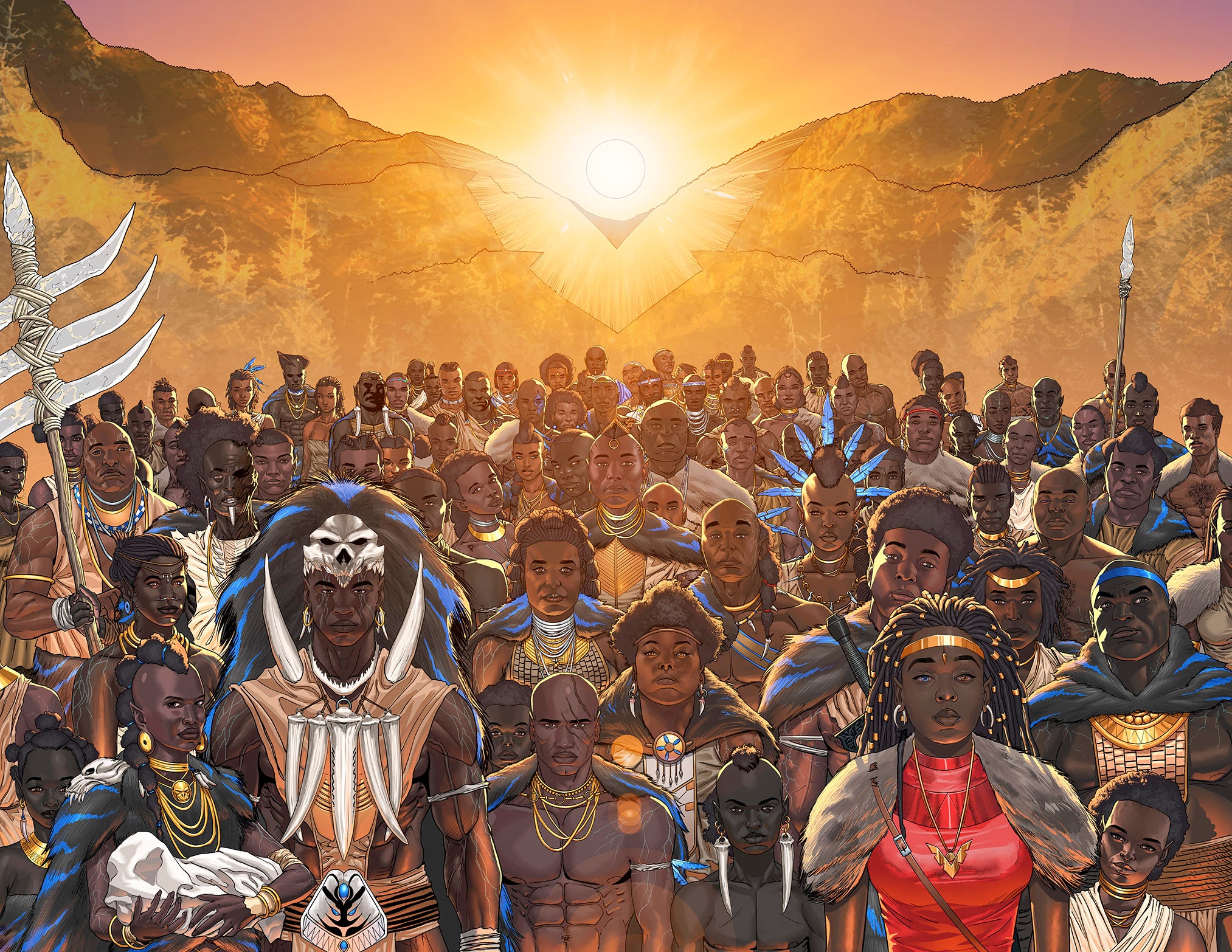 Tales of Asunda Vol 2 #1: Niobe She Tribe - Sheldon Mitchell (Wraparound Edition)