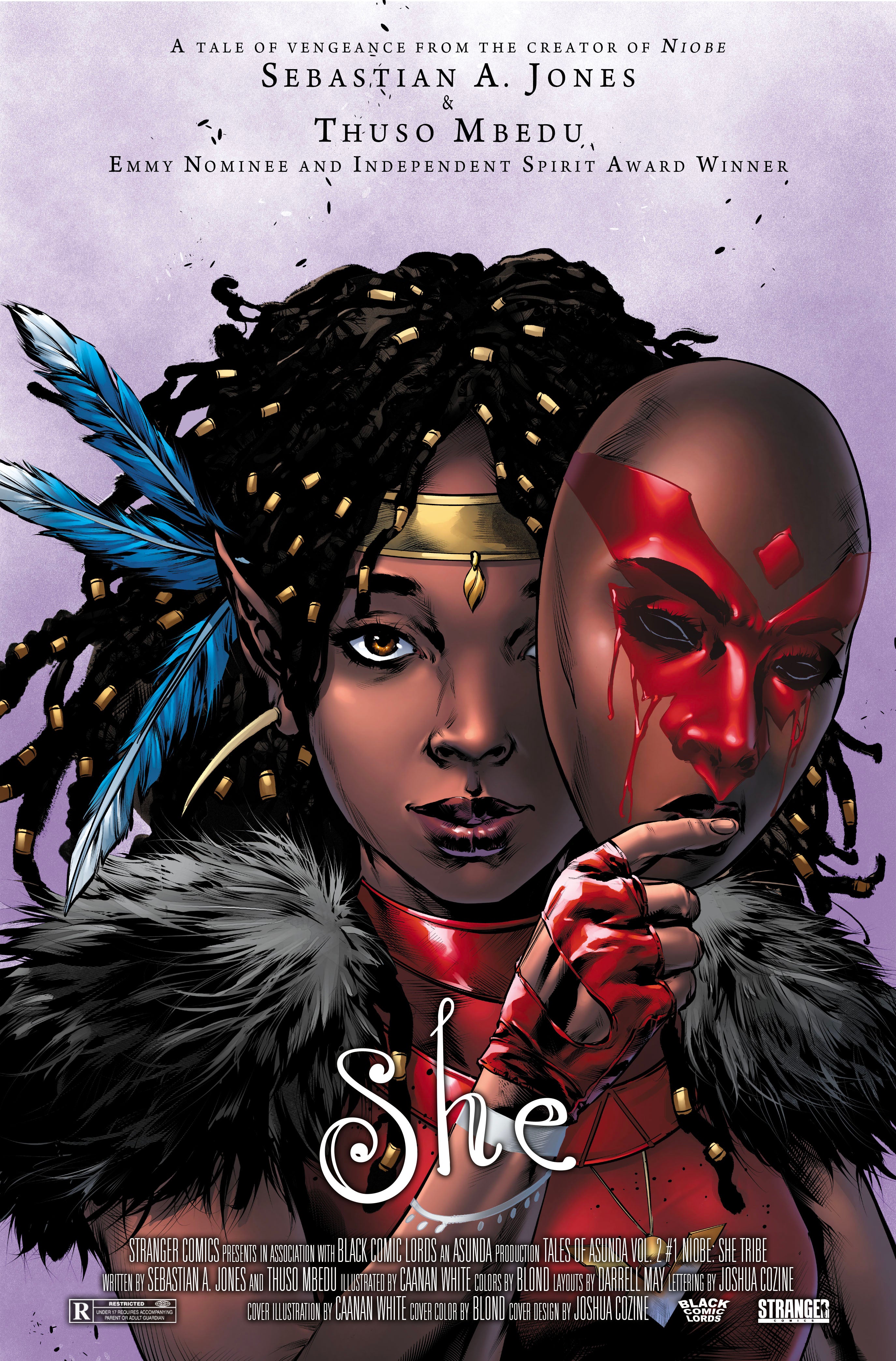 Tales of Asunda V2 #1: Niobe She Tribe ("Us" Homage) - Black Comic Lords Exclusive