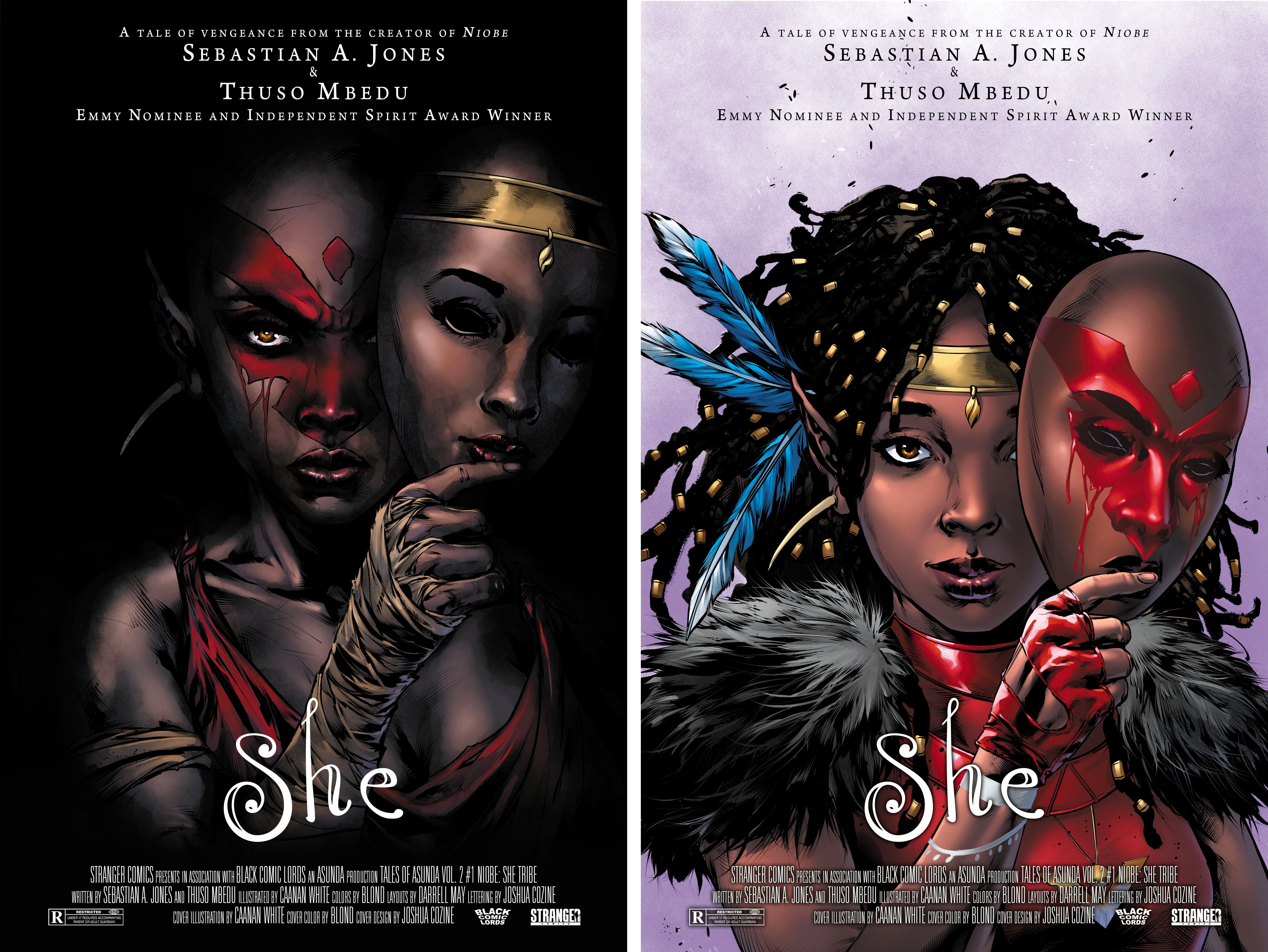 Tales of Asunda V2 #1: Niobe She Tribe ("Us" Homage) - Black Comic Lords Exclusive