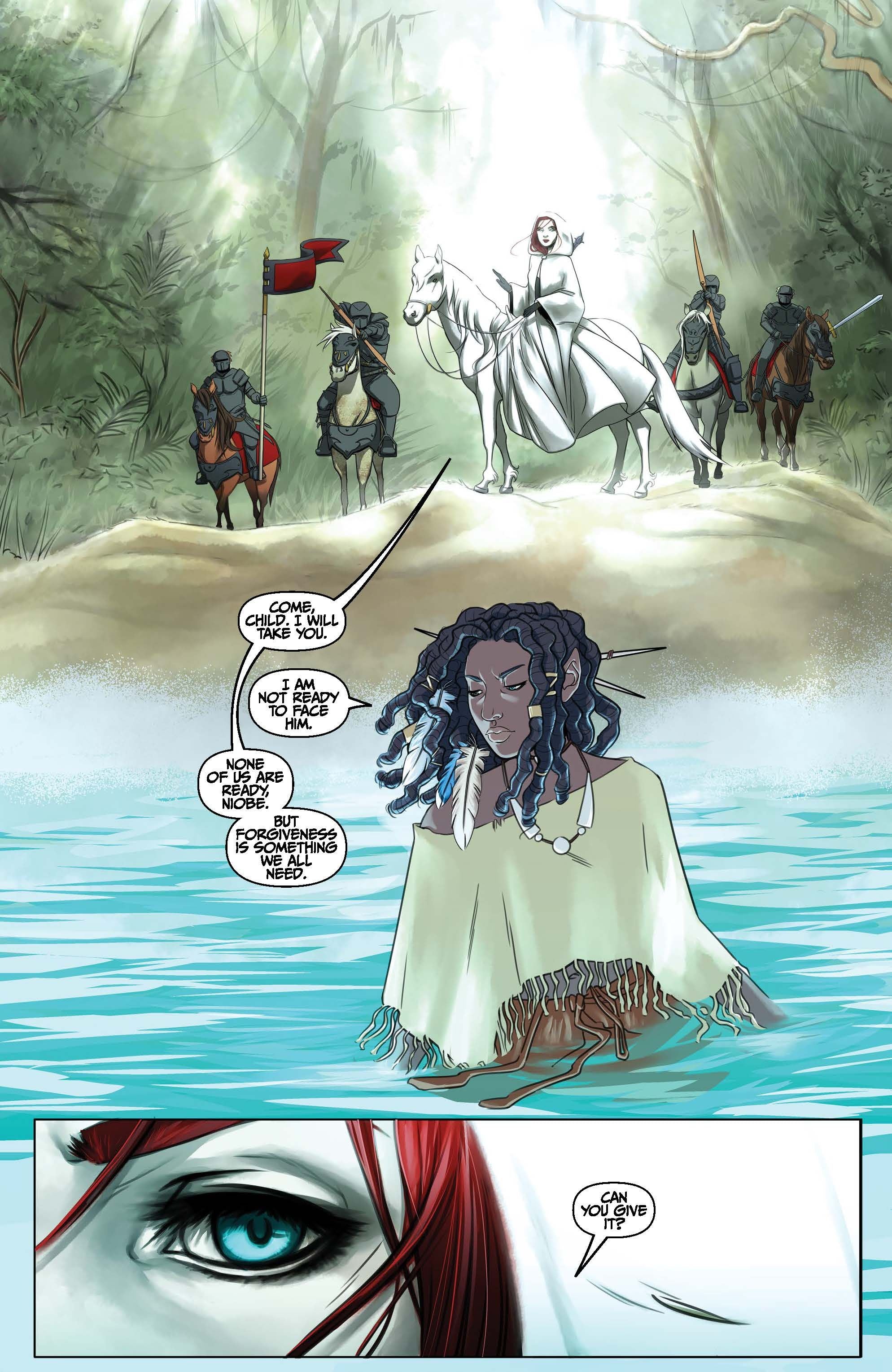 Niobe: She is Life #4 Sailormoon Homage - Ashley Woods
