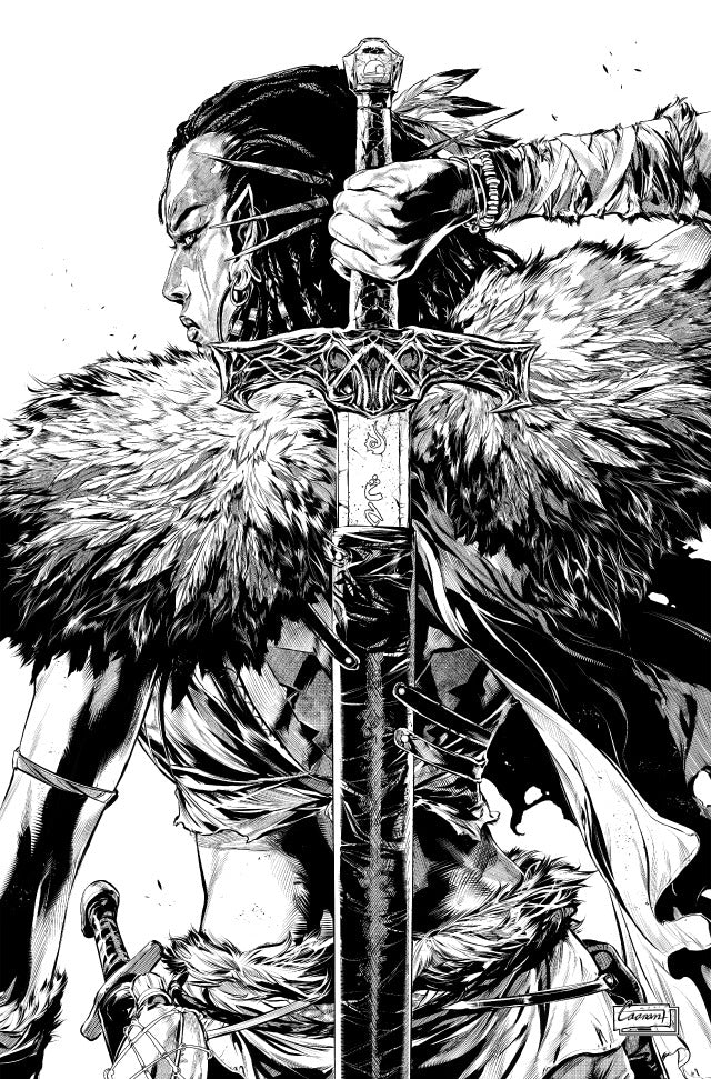 Niobe: She is Death #1 Blade Homage - Caanan White