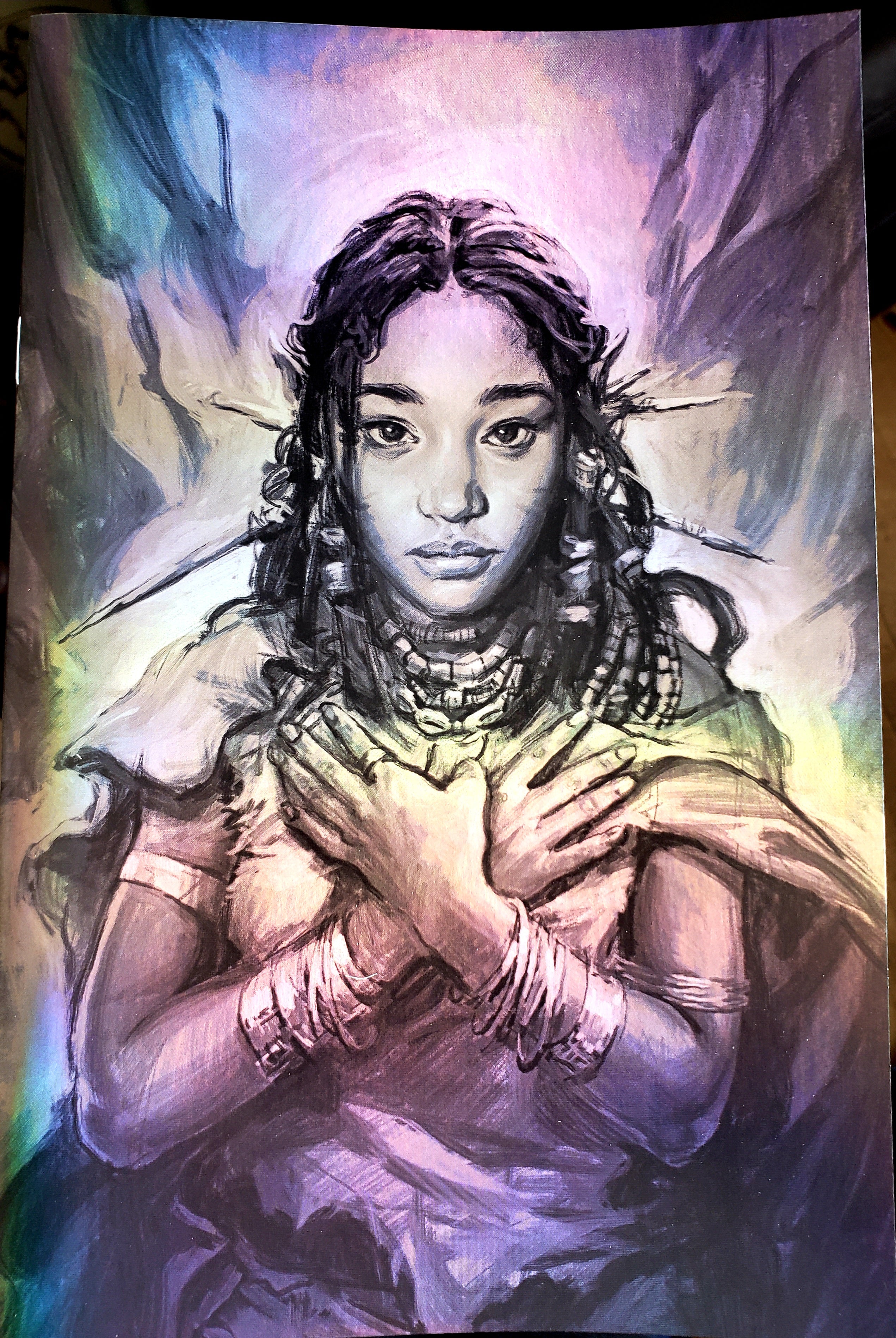 Niobe: She is Life #1 Hyoung Taek Nam "Hands Folded" Foil Virgin Variant (Limited to 100)