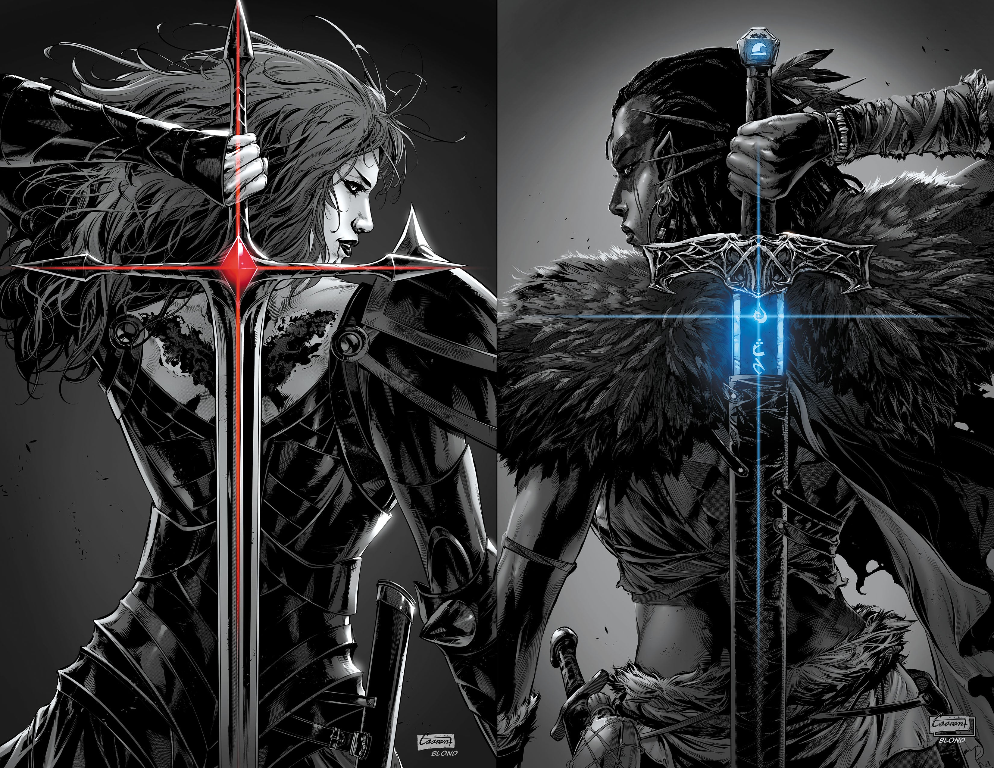 Niobe & Essessa Blade Homage Lithos