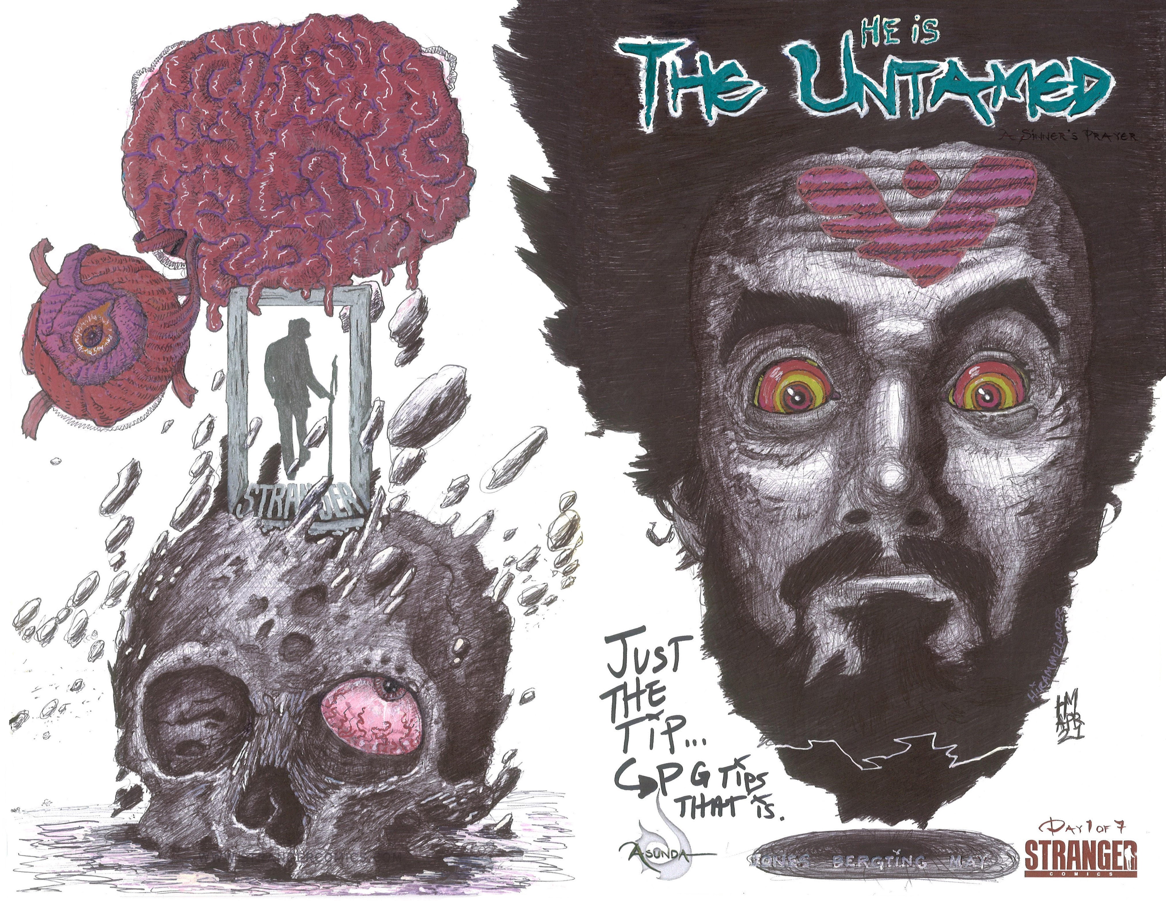 The Untamed #1 Hiram Melendez "Sebastian" Variant