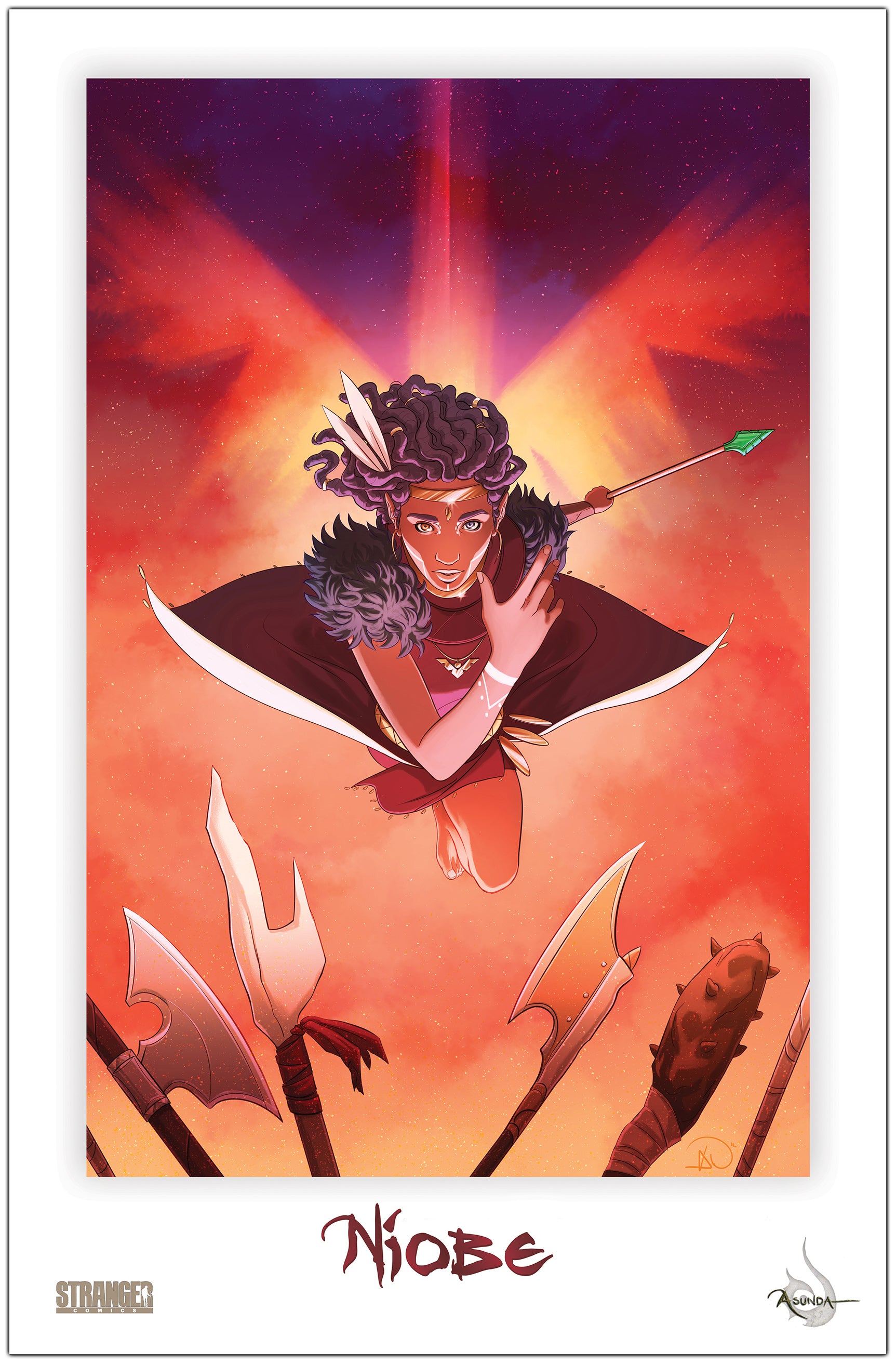 Niobe #4 Woods 11x17 Print