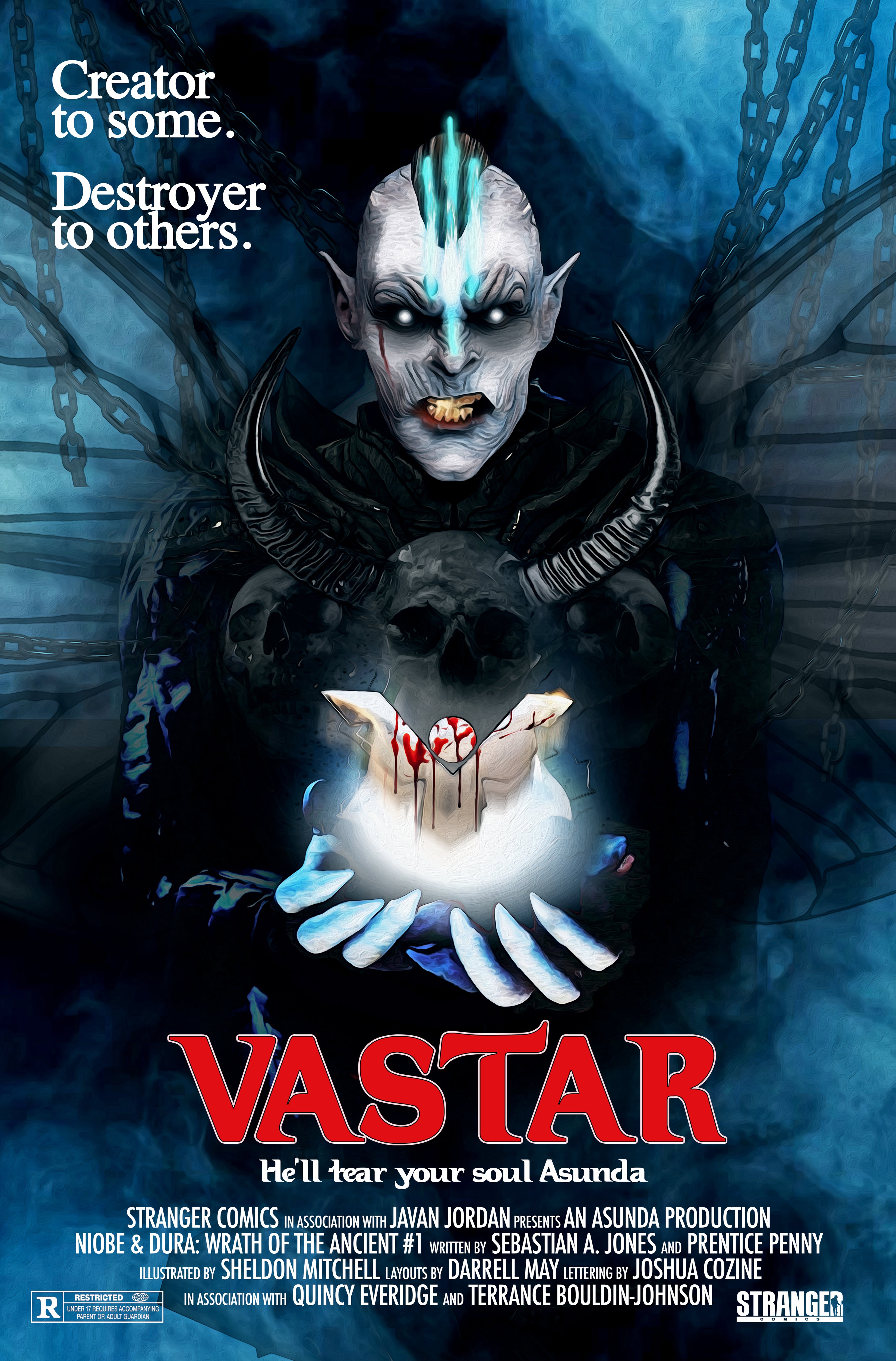 Niobe & Dura #1 Javan Jordan Hellraiser Homage 11x17 Print