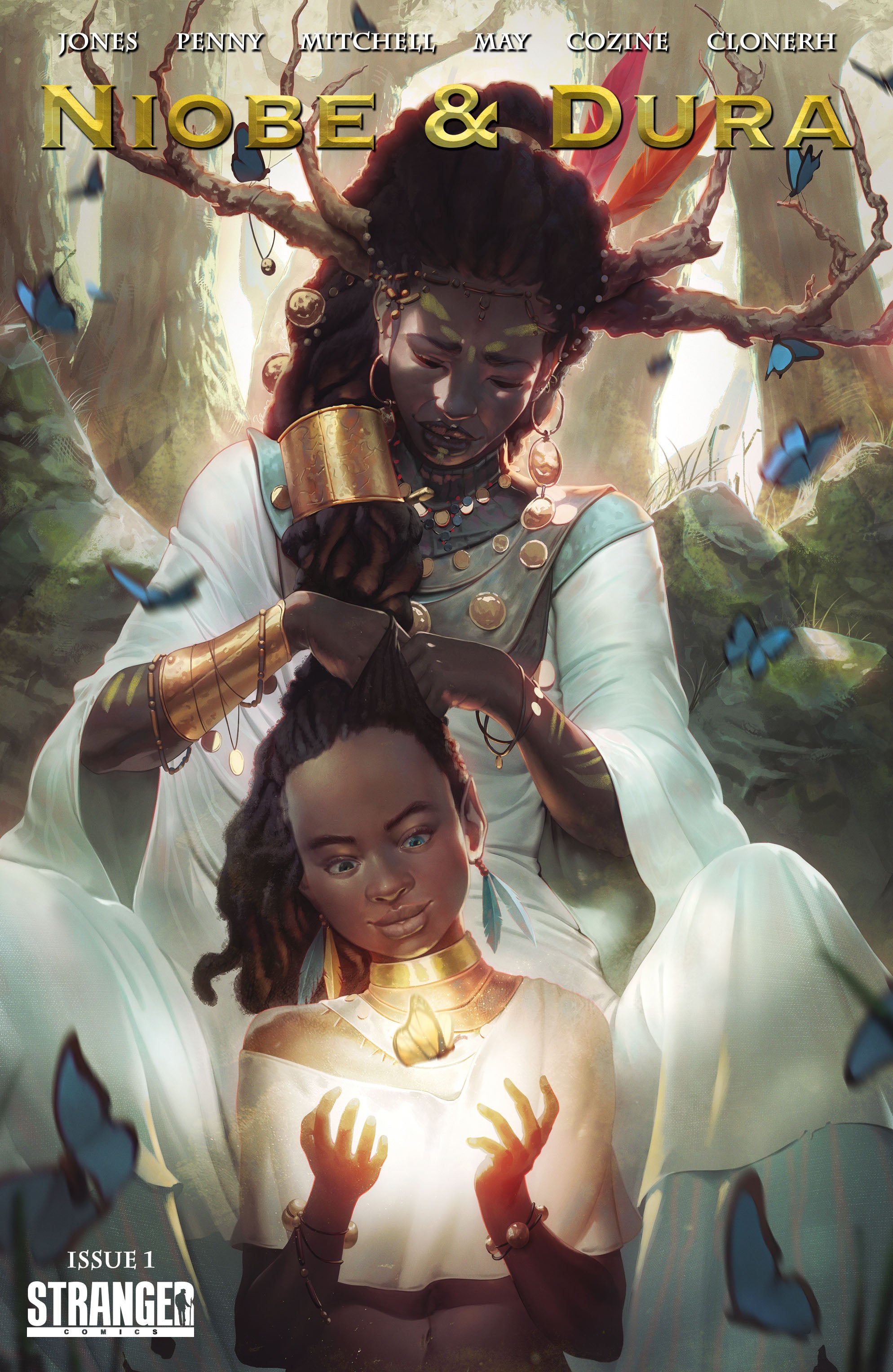 Niobe and Dura #1 ClonerH "Fly Butterfly" Variants