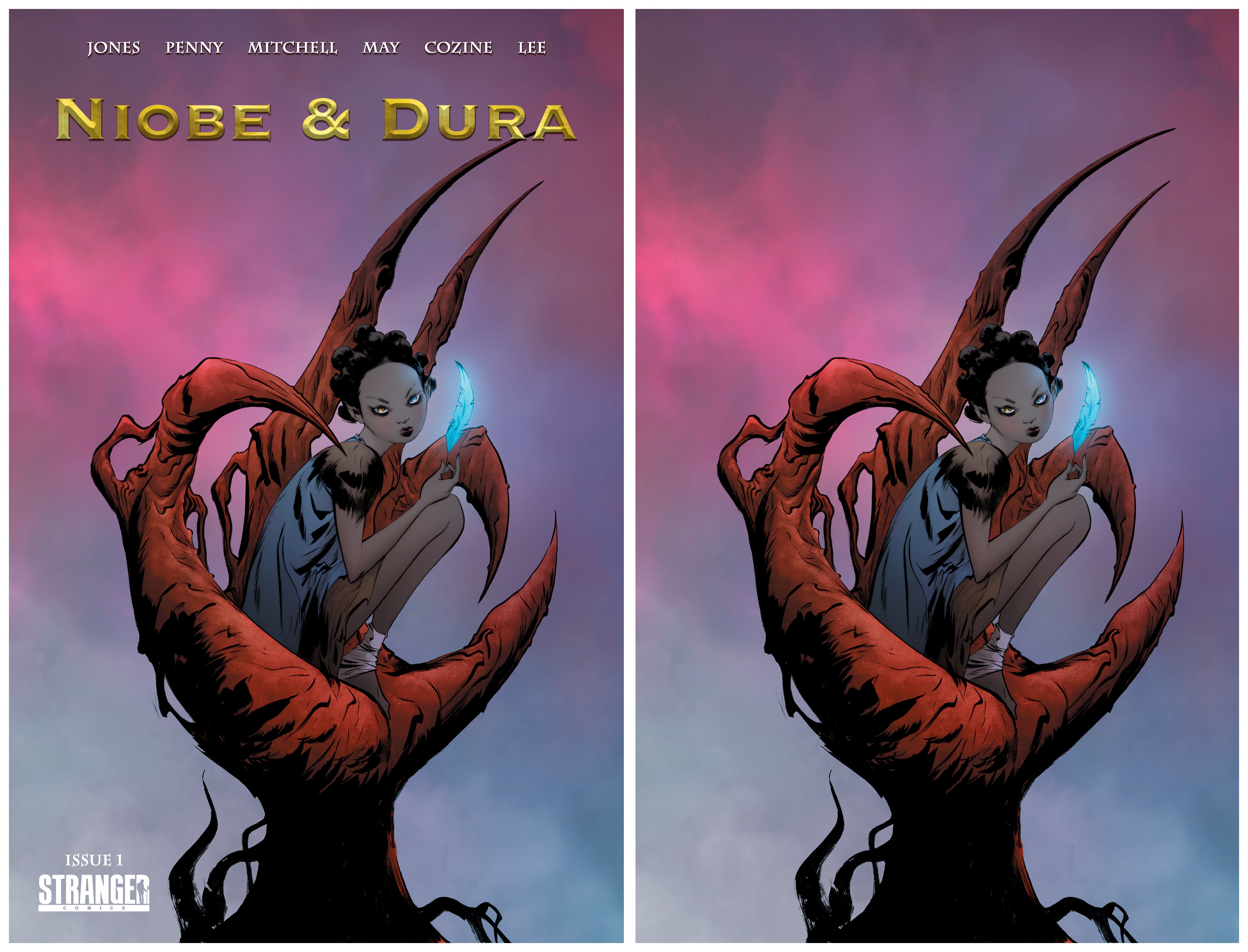 Niobe and Dura #1 Jae Lee Night Variants