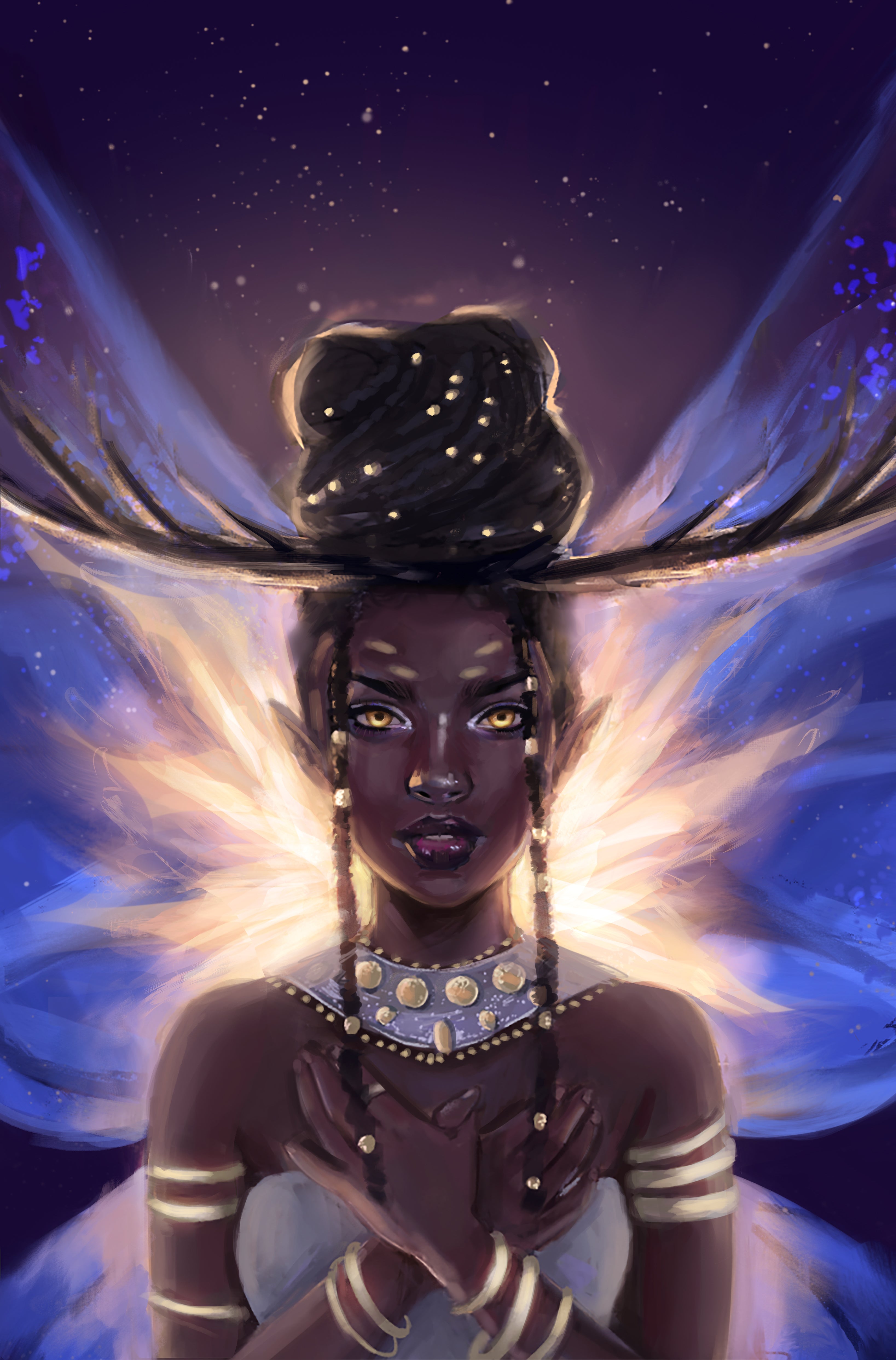 Niobe and Dura #1 Talia Skyles "Divine" Variants