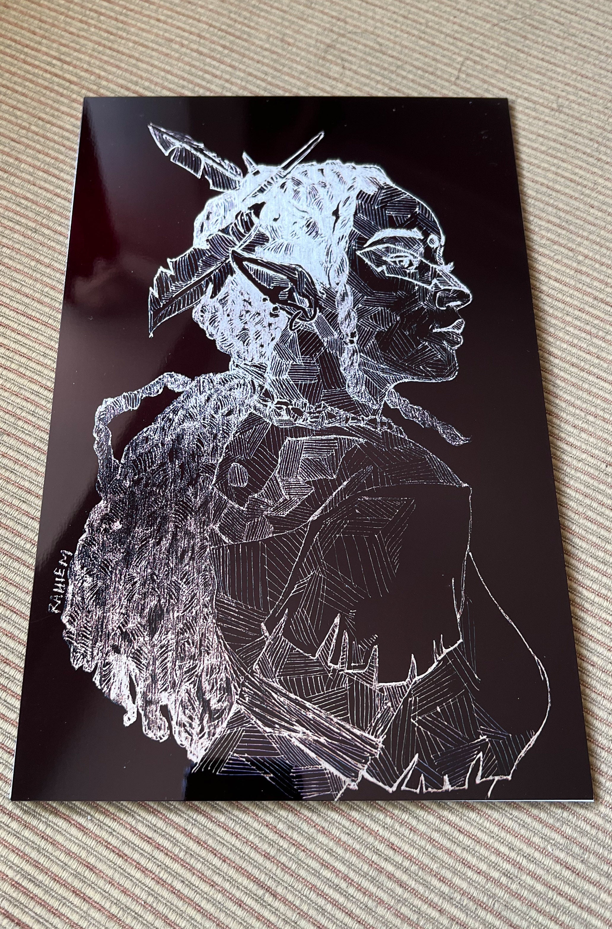 Tales of Asunda #1 First Kill Rahiem Milton Patreon Silver Metal Exclusive PAT