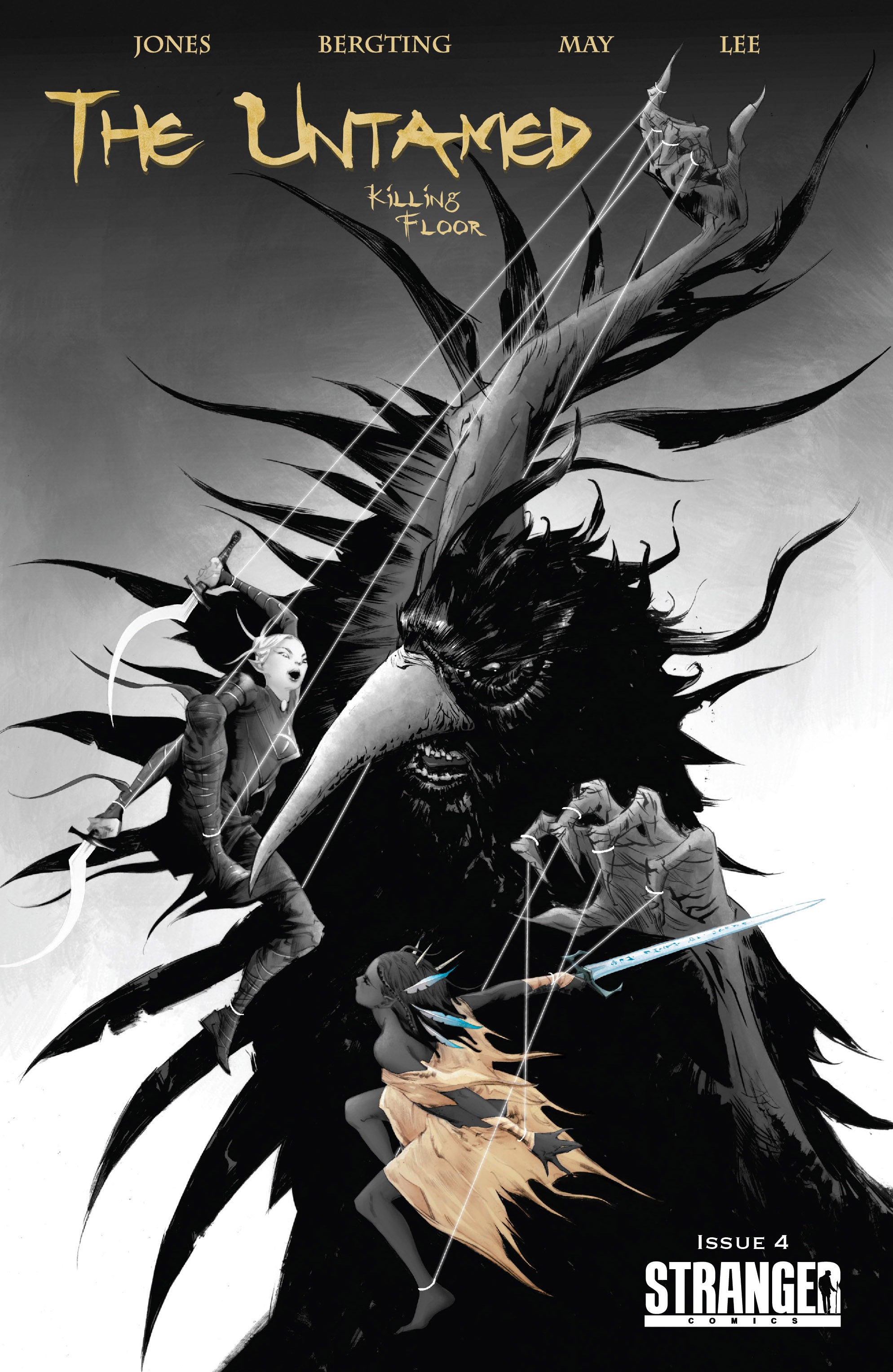 The Untamed: Killing Floor #1-4 Spot Color Set