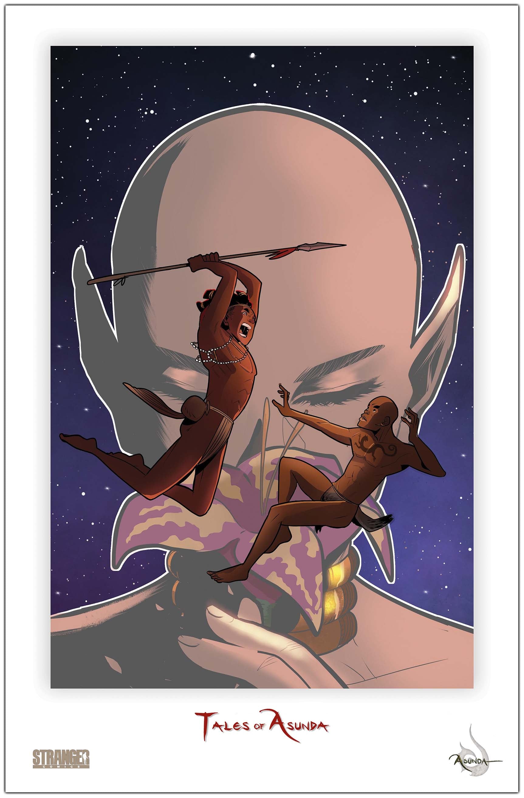 Tales of Asunda #2 Waso & Dusu Illuminati B 11x17 Print