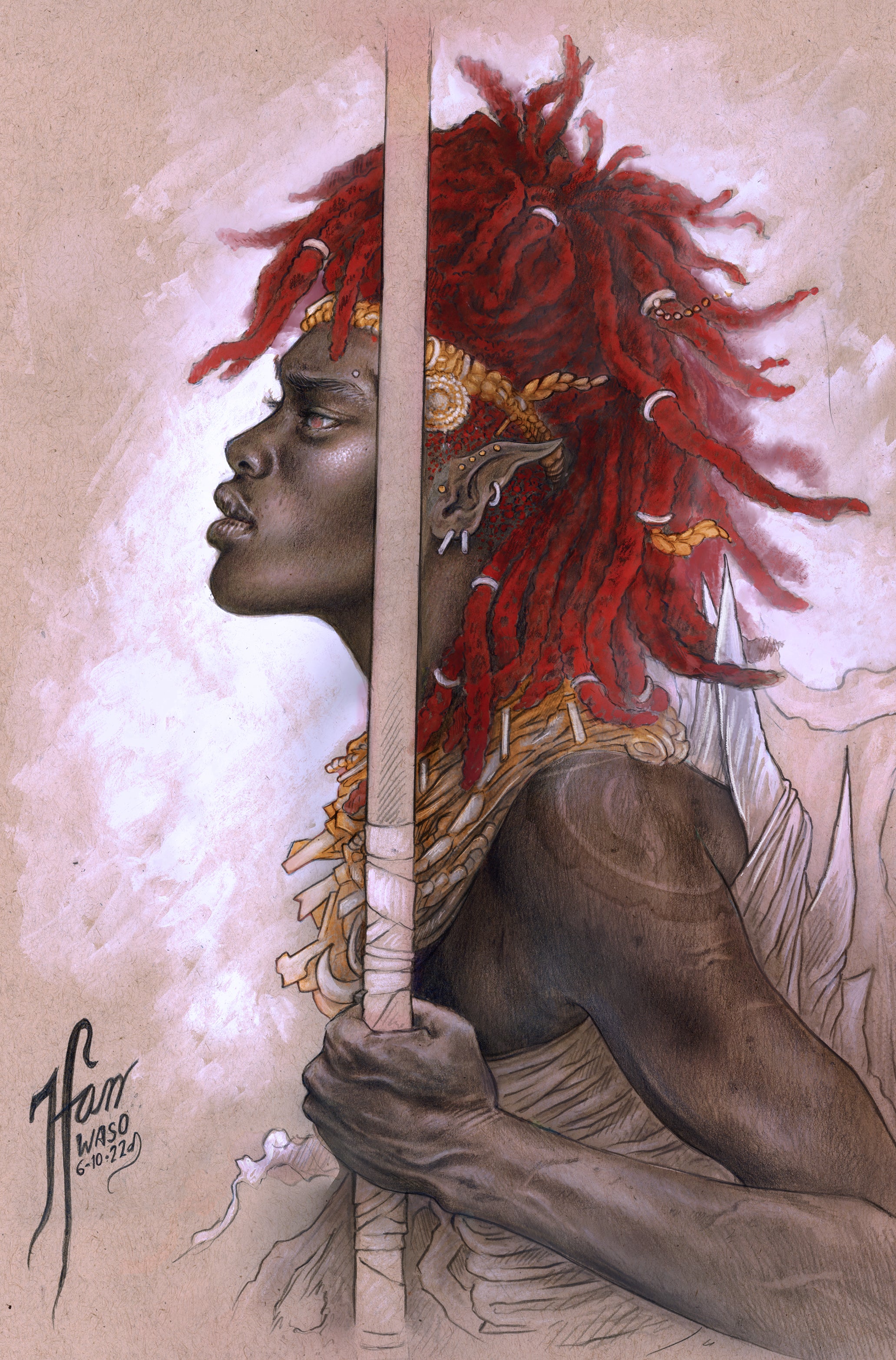 Tales of Asunda #2 Waso & Dusu Tehani Farr 11x17 Print