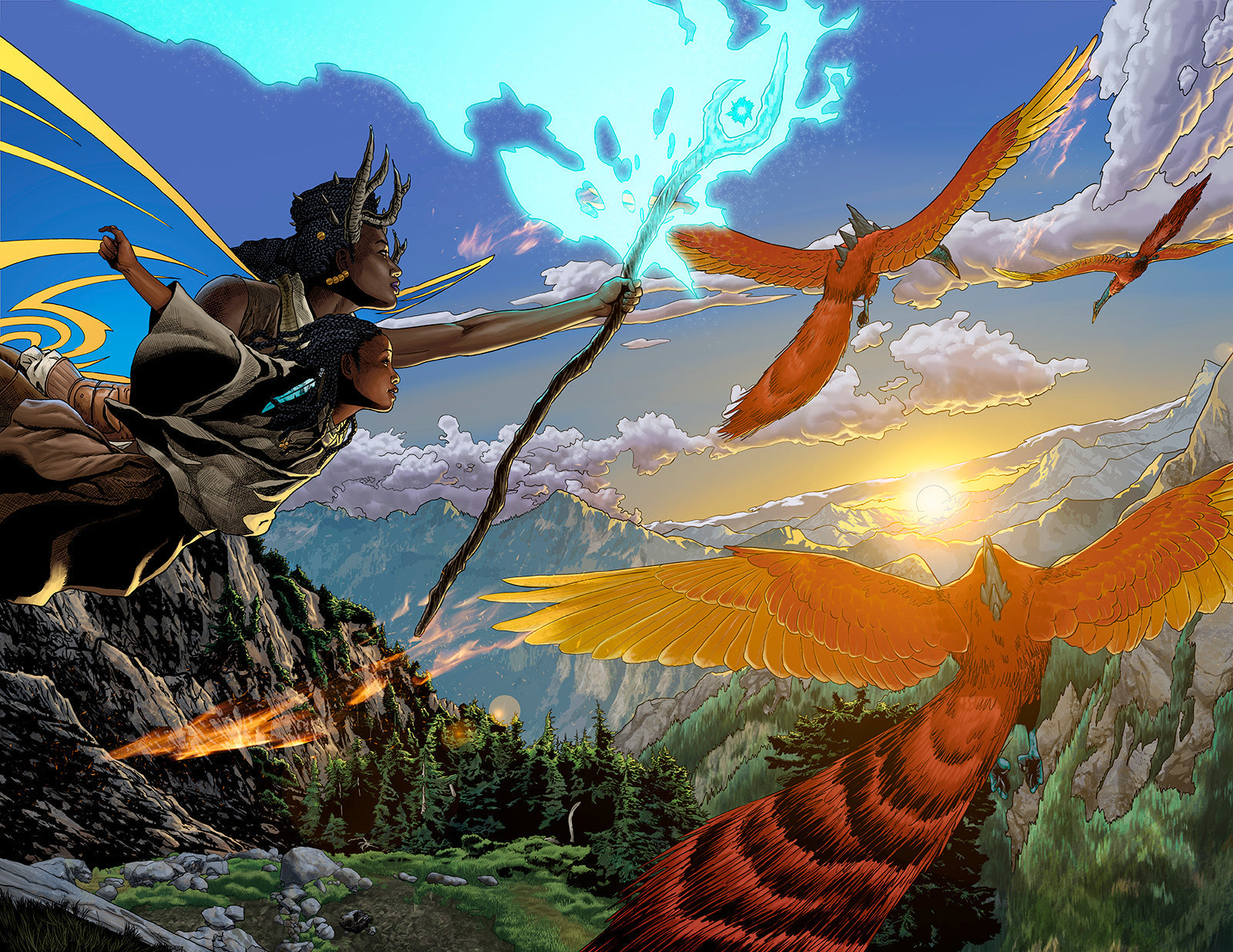 NIOBE AND DURA TAKE FLIGHT MARCH 22!