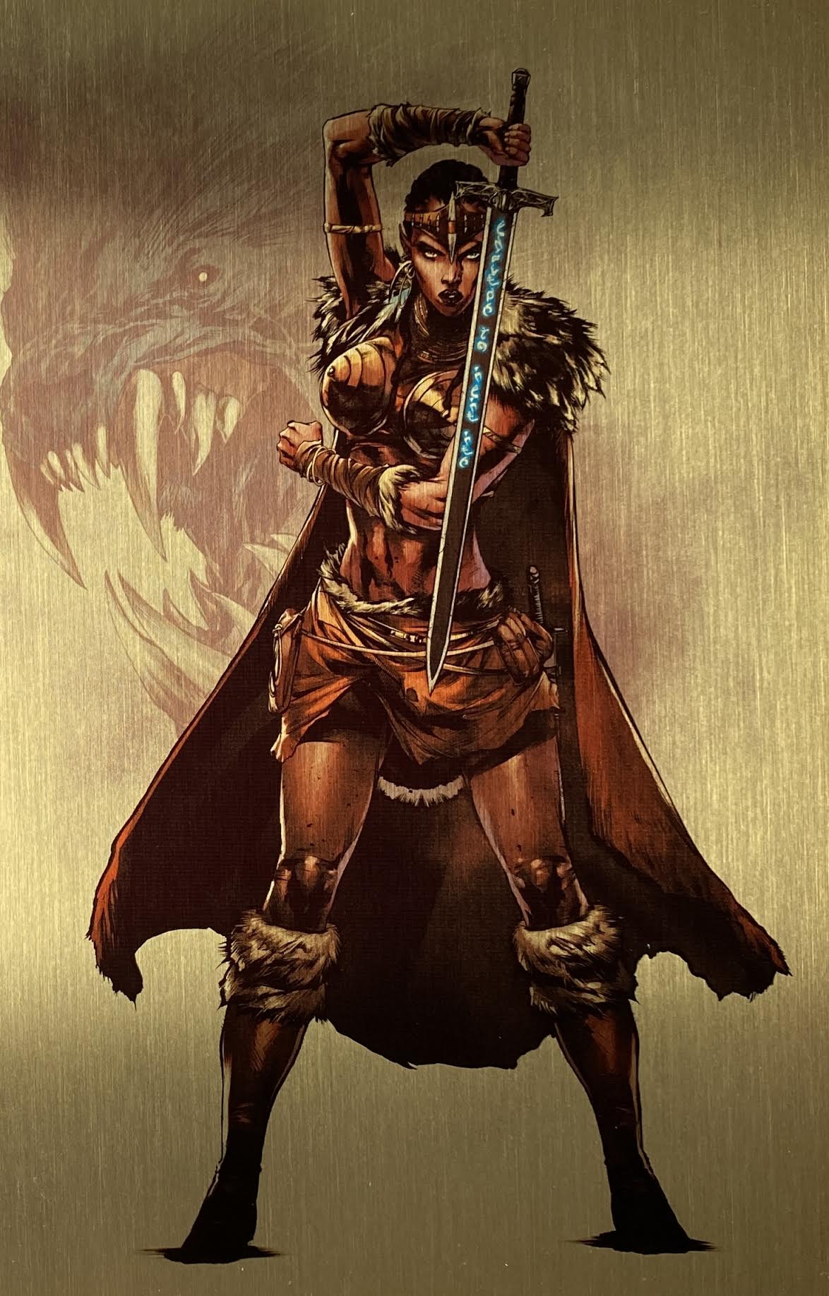 Tales of Asunda V2 #1: Niobe She Tribe - Caanan White (Massive Select Blade Homage)