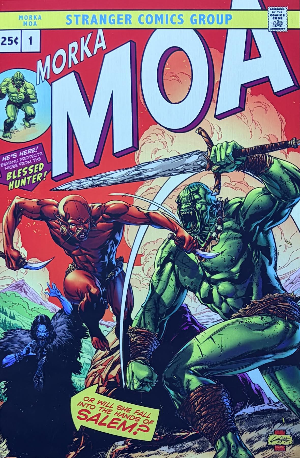 Morka Moa #1: Incredible Hulk #181 Homage - Caanan White