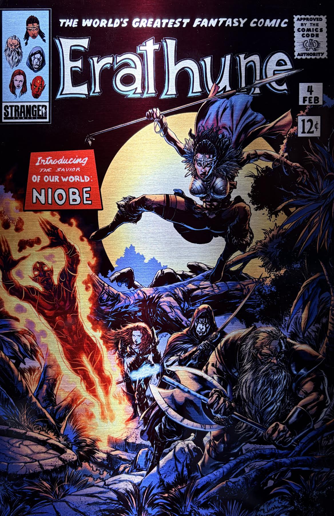 Erathune #4: Fantastic Four #52 Homage (Black Panther)