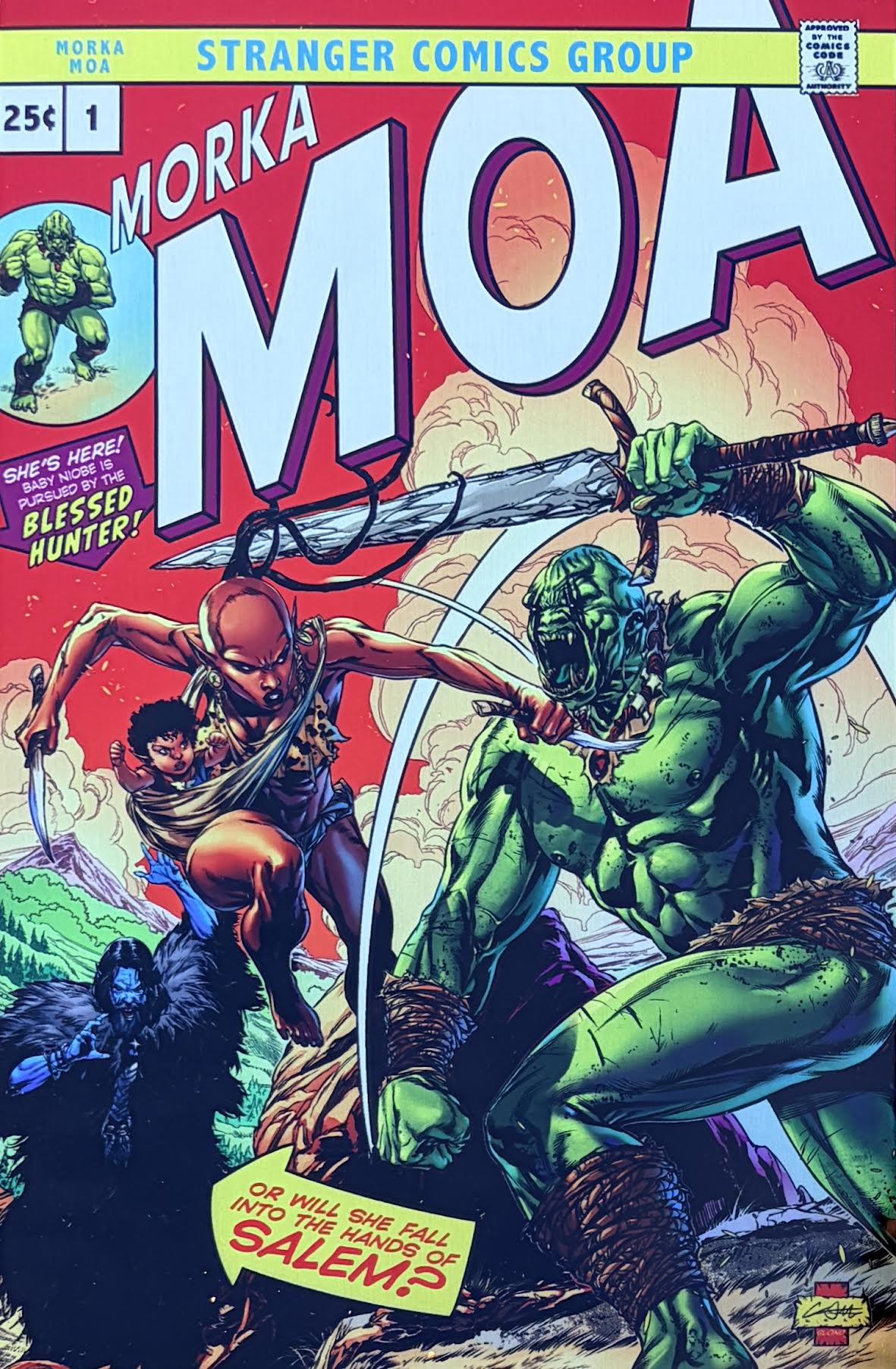 Morka Moa #1: Incredible Hulk #181 Homage - Caanan White