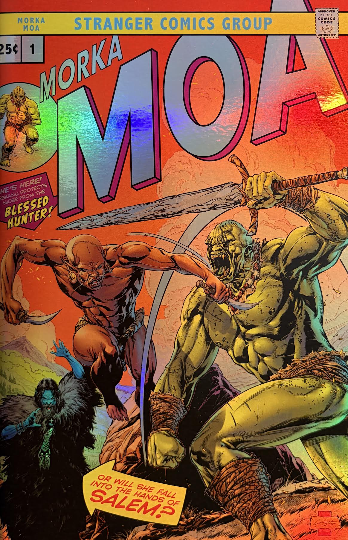 Morka Moa #1: Incredible Hulk #181 Homage - Caanan White