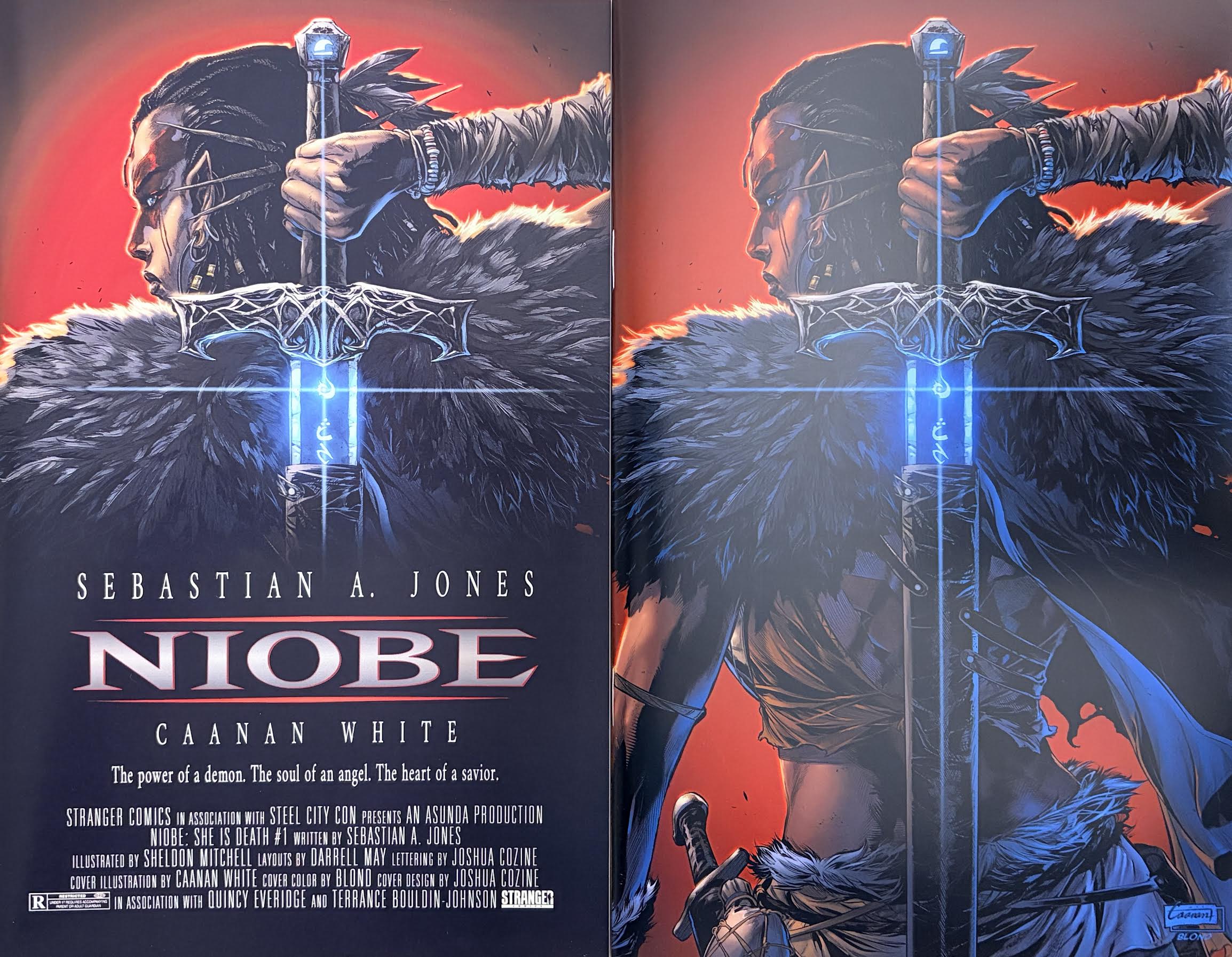 Niobe: She is Death #1 Blade Homage - Caanan White