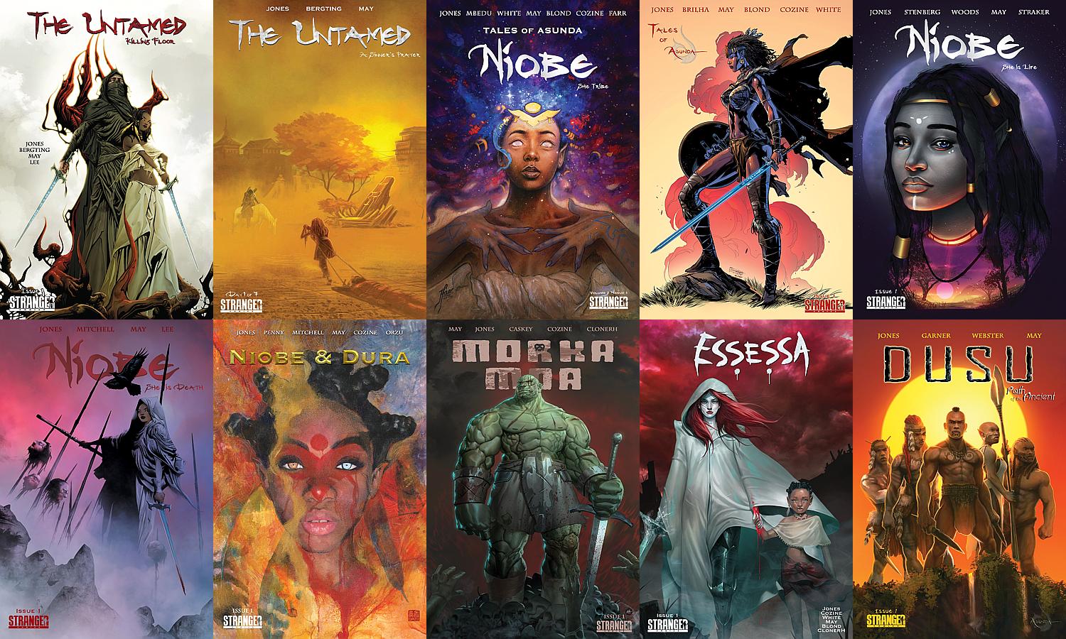 10x Issue #1 Comics Discount Bundle!
