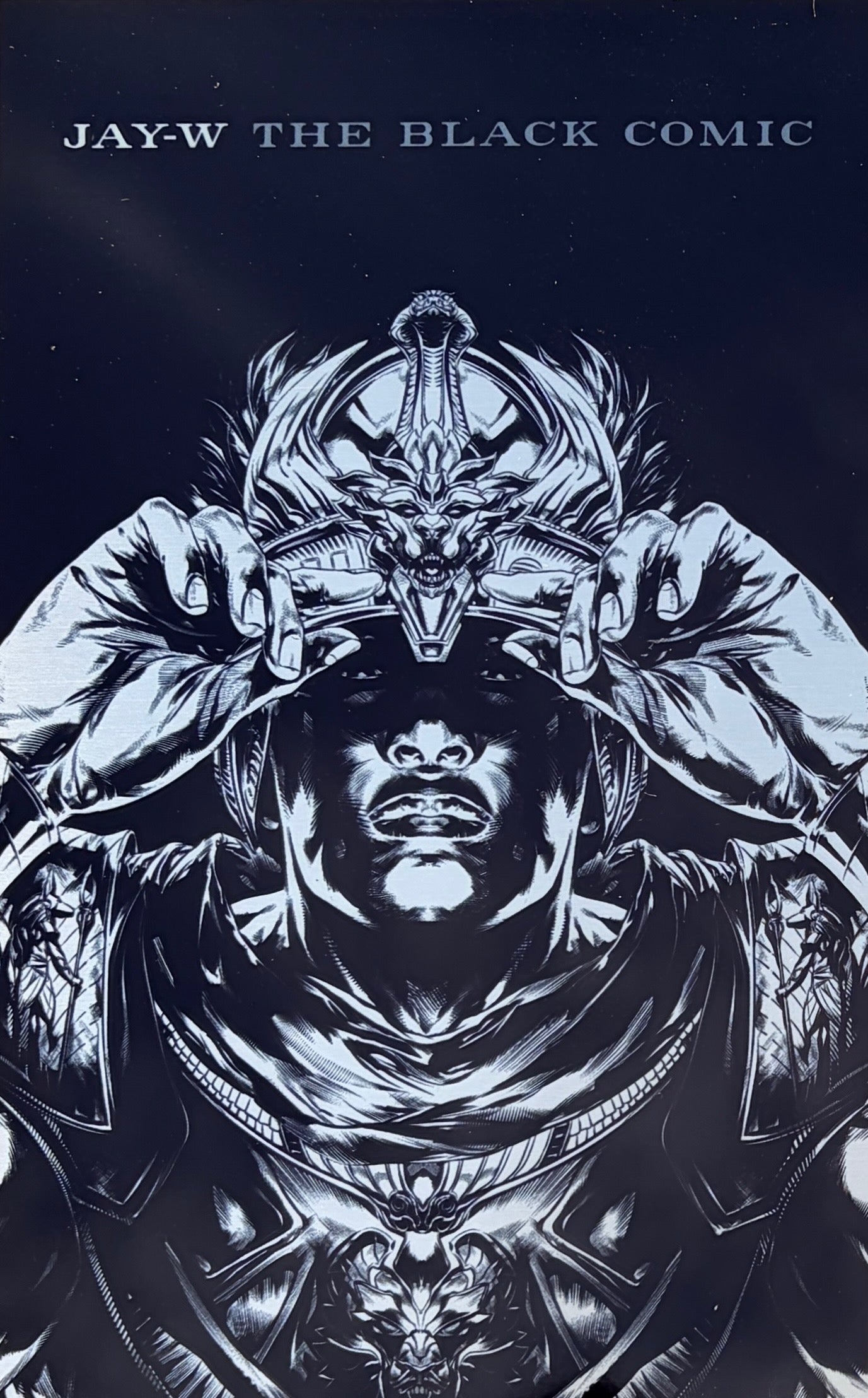 Jaycen Wise #1 The Black Comic Homage Inks Black Friday Exclusive