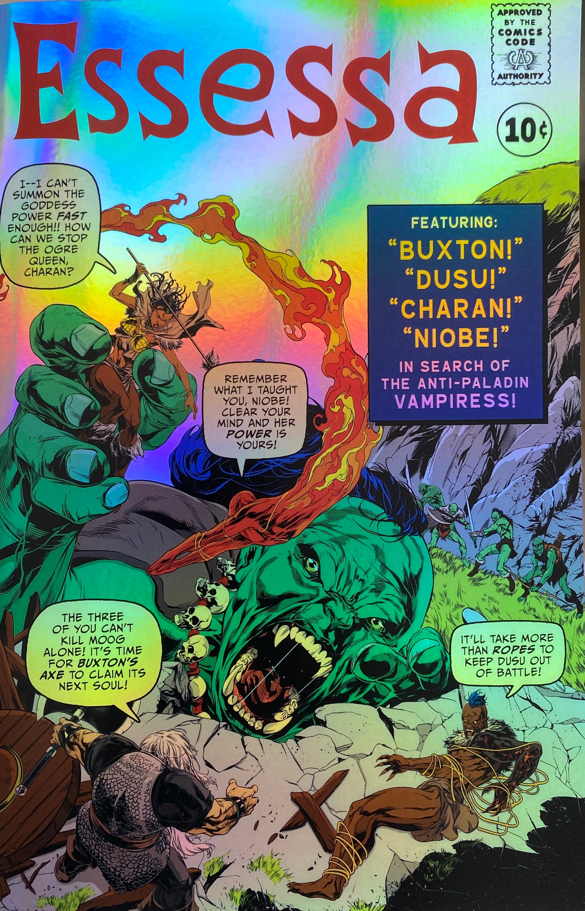 Essessa: The Fallen #1 - Jack Kirby Fantastic Four Homage