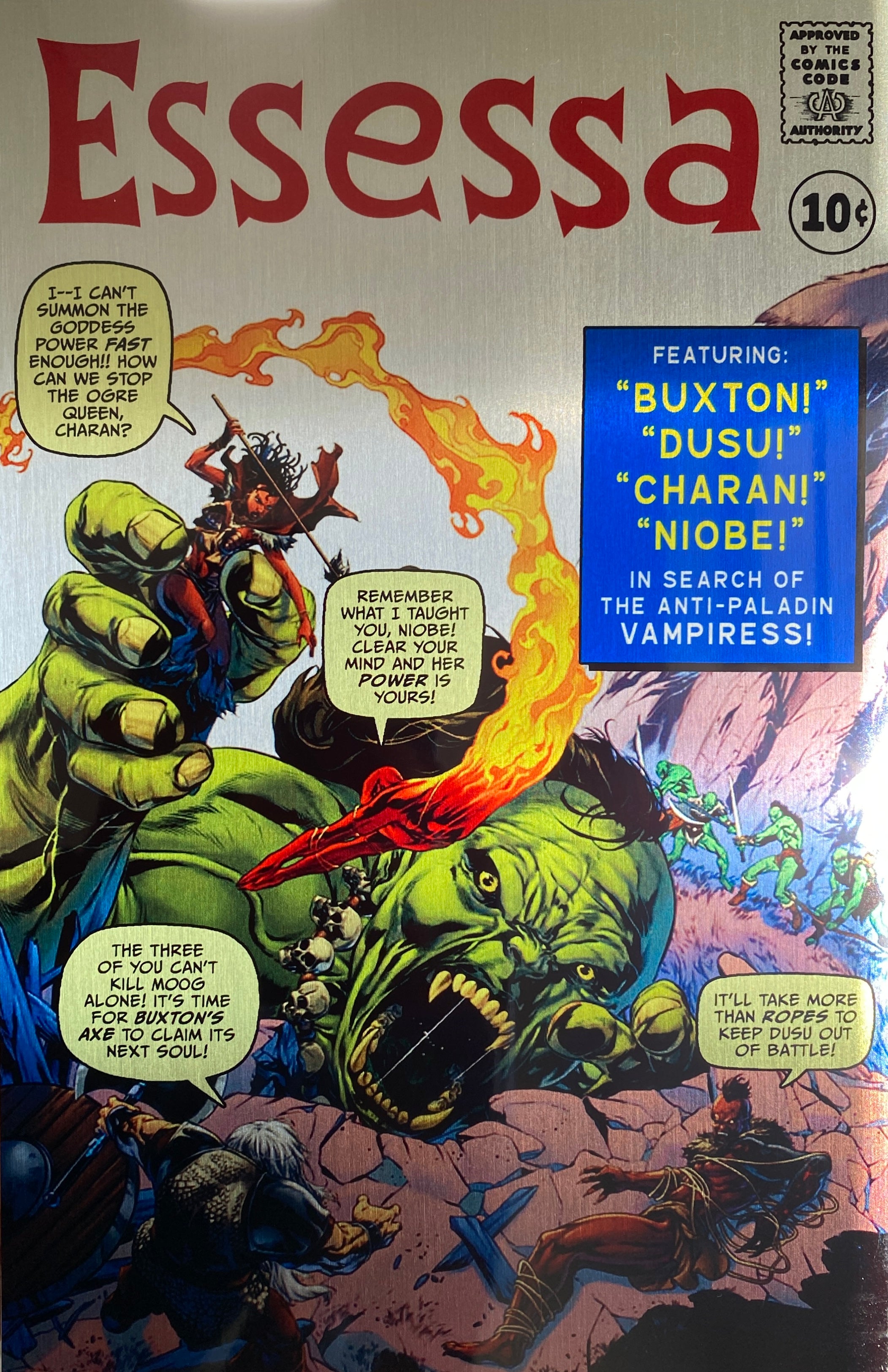 Essessa: The Fallen #1 - Jack Kirby Fantastic Four Homage