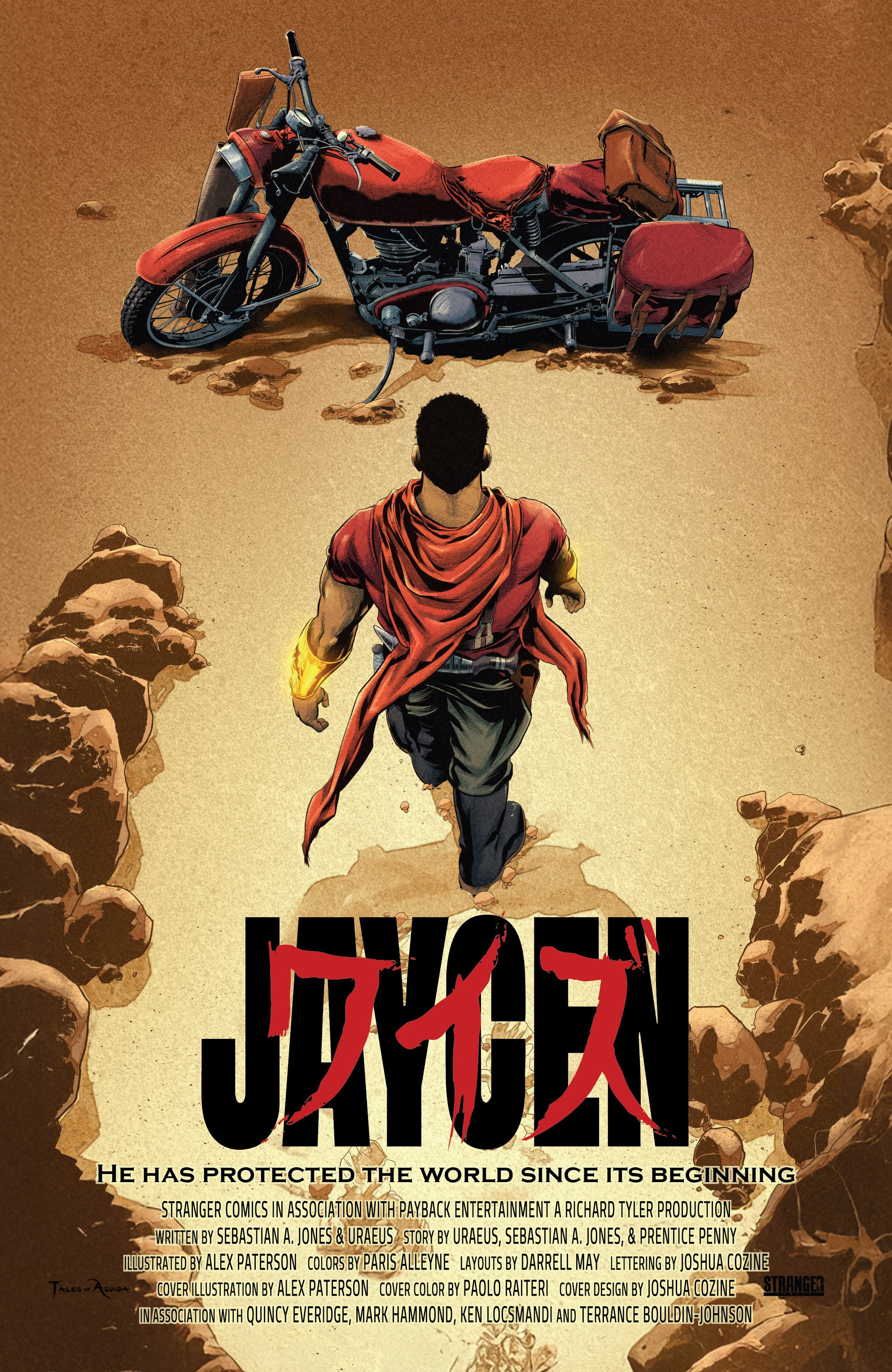 Jaycen Wise #1 SDCC Exclusive Akira Homage