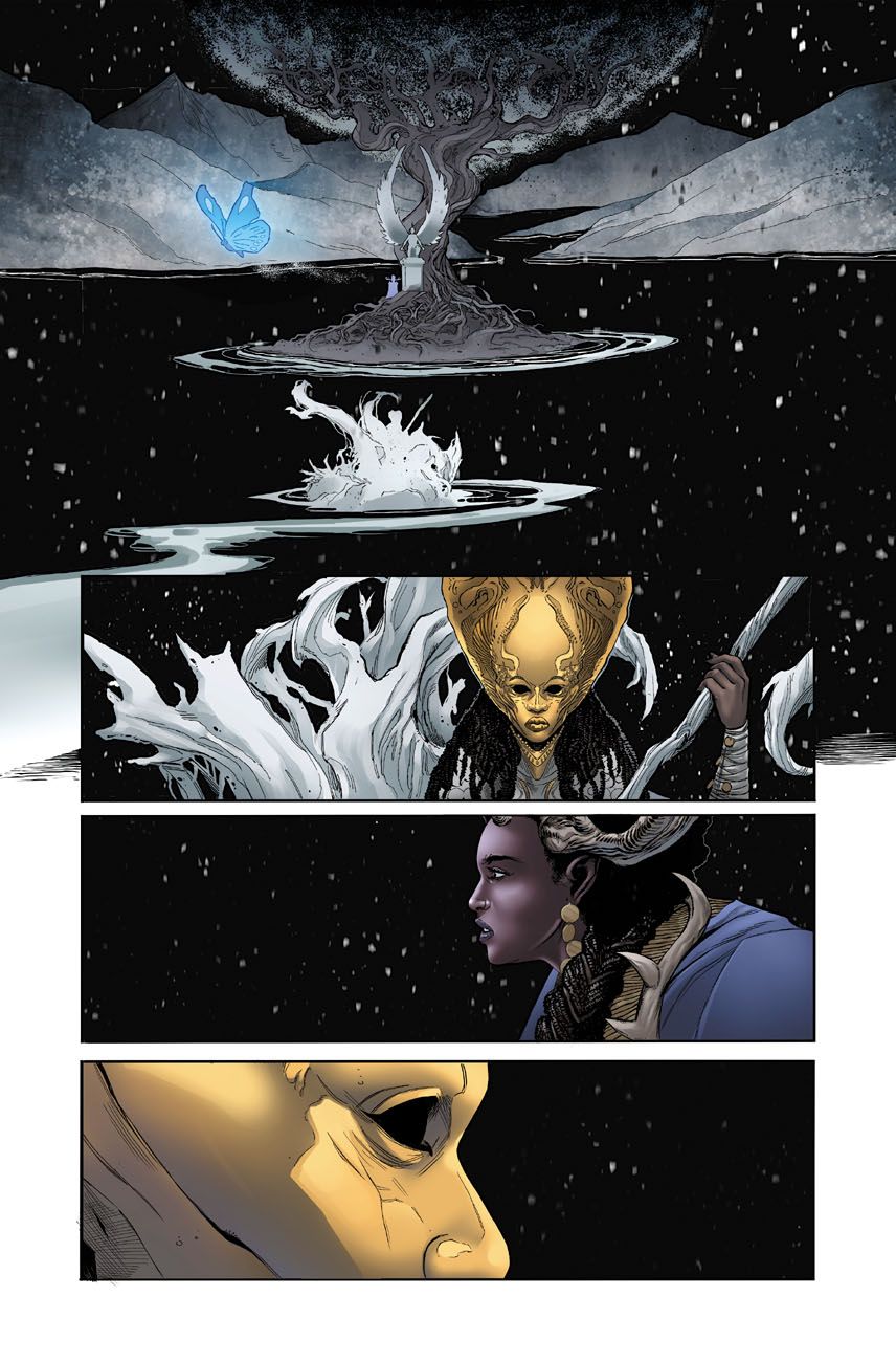 Tales of Asunda Vol. 2 #4 Love & Death SDCC Exclusive Tehani Farr Spot Color NSFW Intimate Edition