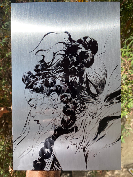 Tales of Asunda #3 Jae Lee Inks Silver Metal